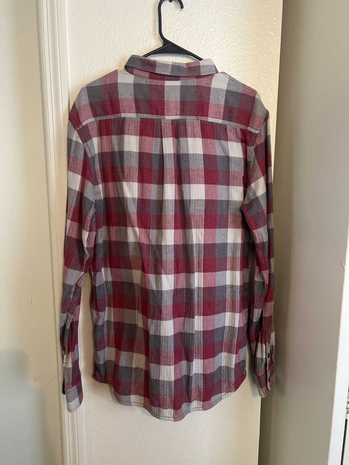 Vans Red and Grey Vans Button Up Flannel Size US L / EU 52-54 / 3 - 2 Thumbnail