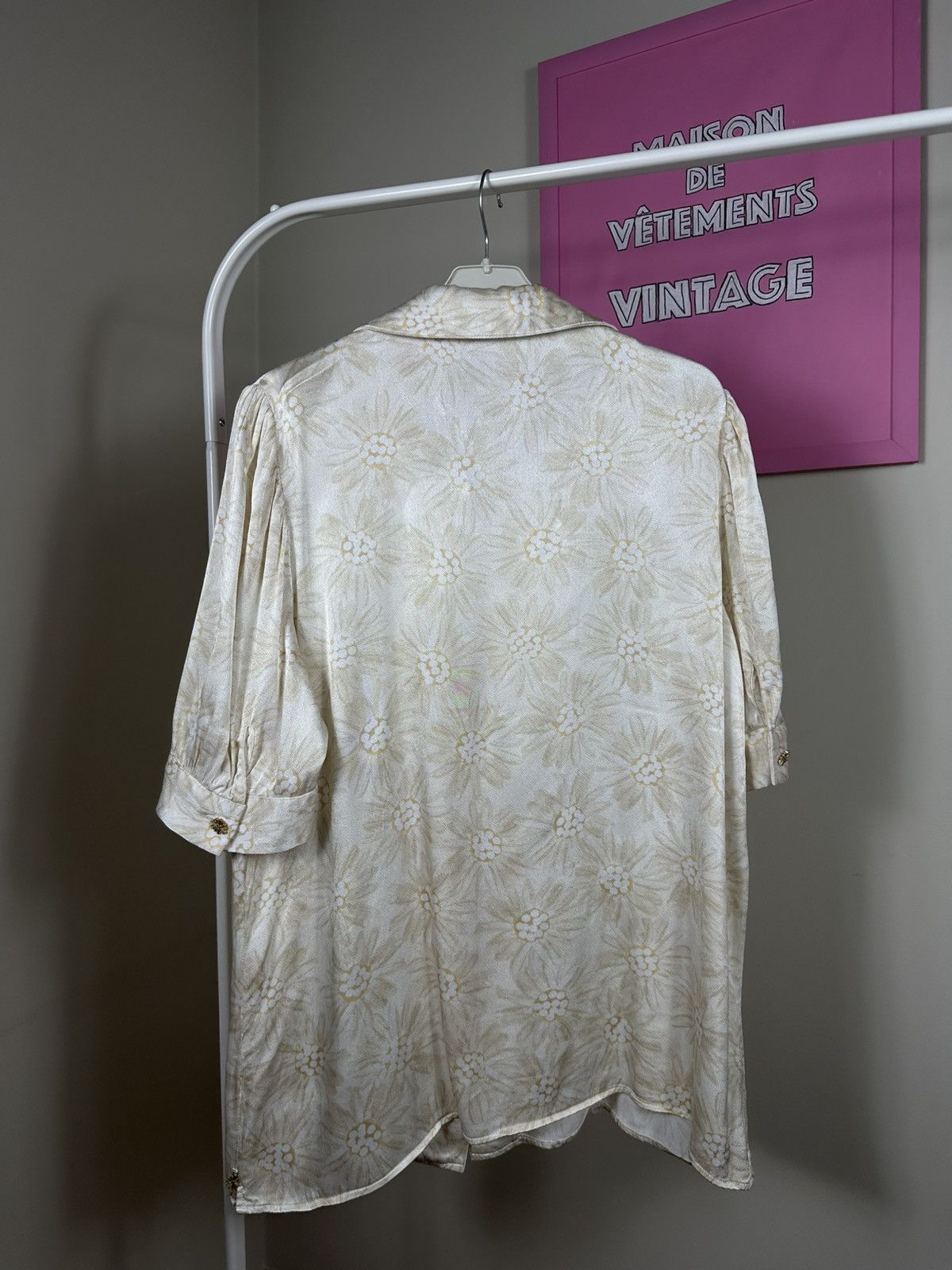 Other Fabienne Chapot Blouse Flowered Gold Size M / US 6-8 / IT 42-44 - 16 Thumbnail