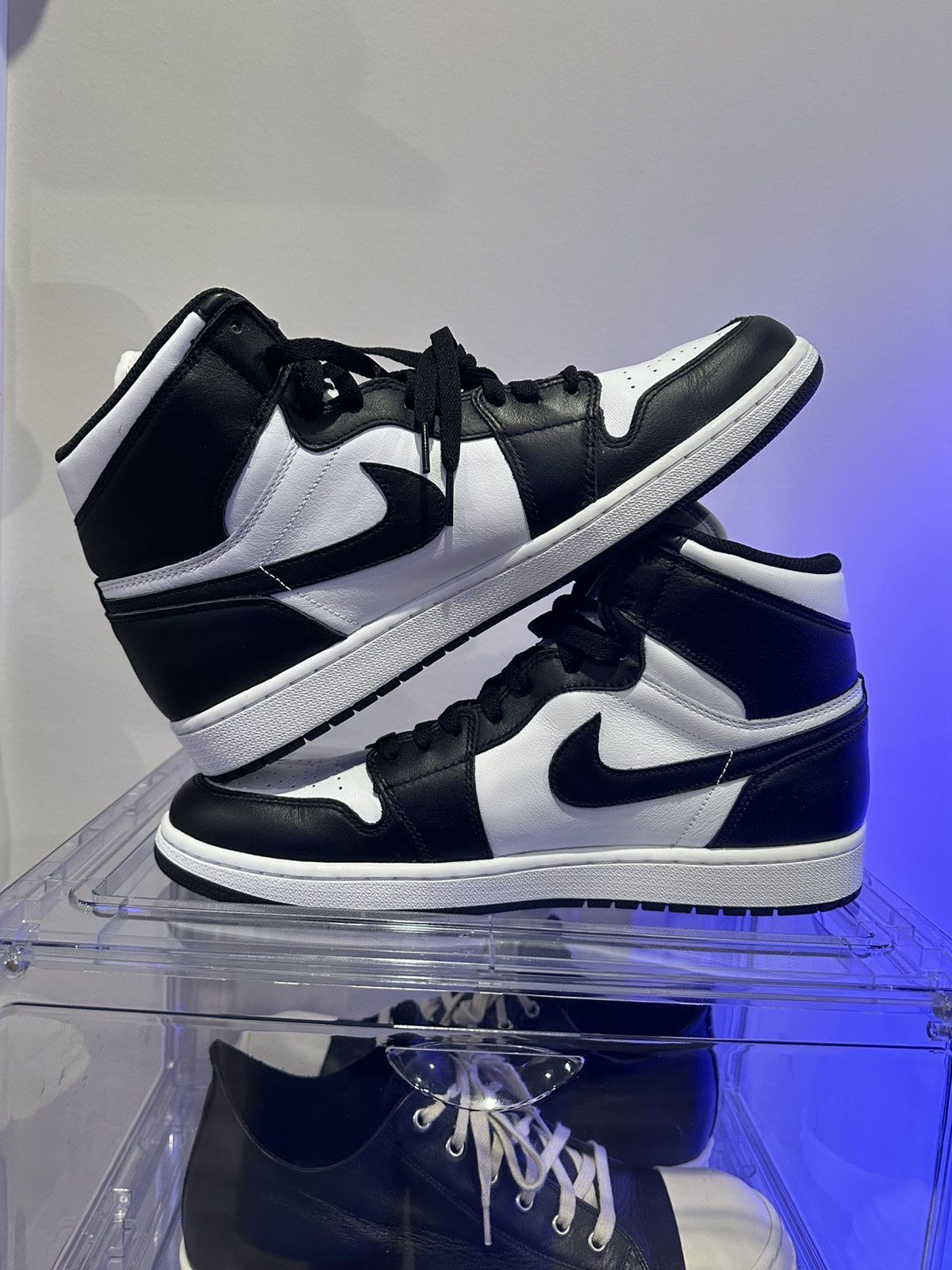 Jordan Brand Jordan 1 High Panda/Black White (2014) Size 12 Size US 12 / EU 45 - 3 Thumbnail