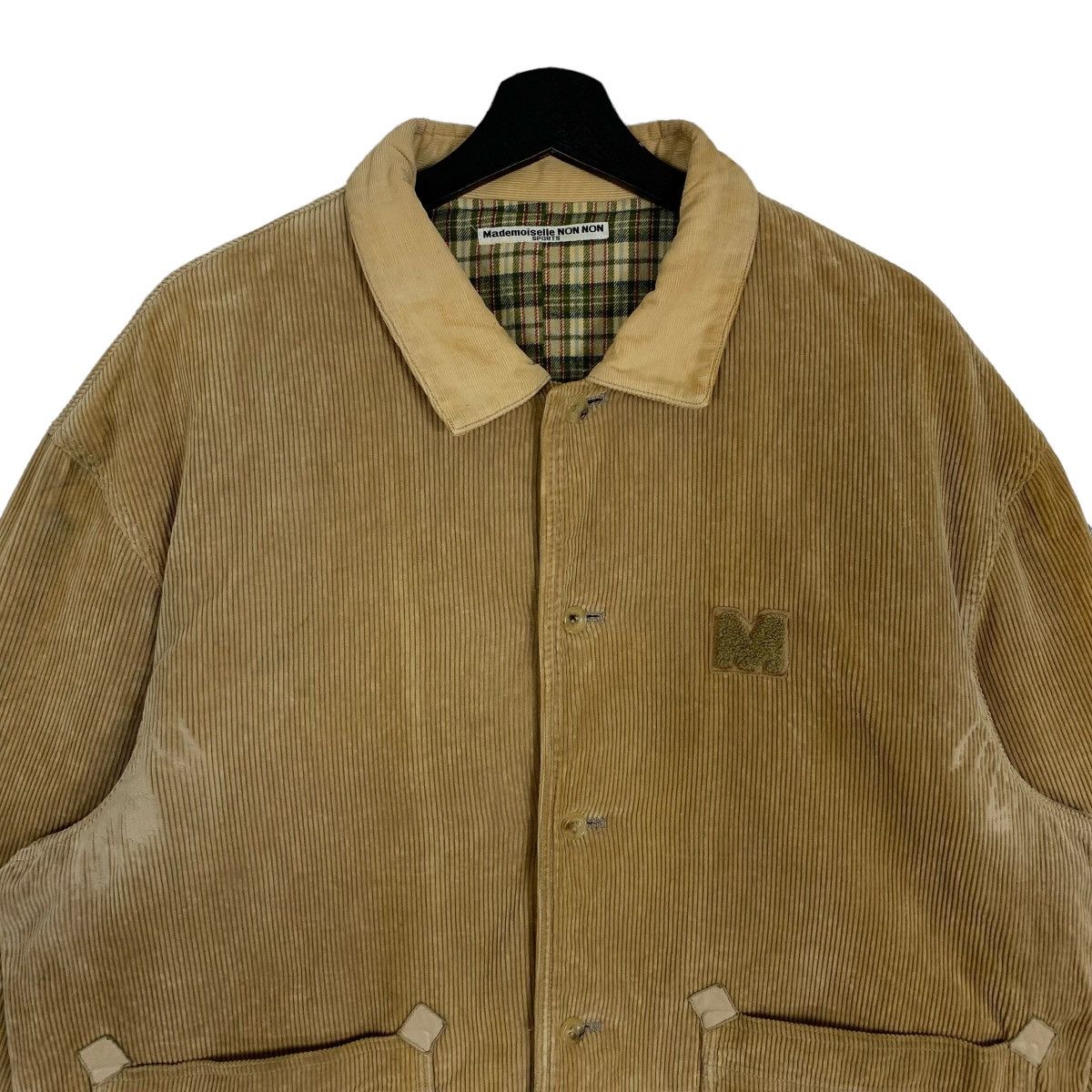Designer Mademoiselle non non IseyMiyake designer Corduroy Jacket Size US L / EU 52-54 / 3 - 3 Thumbnail