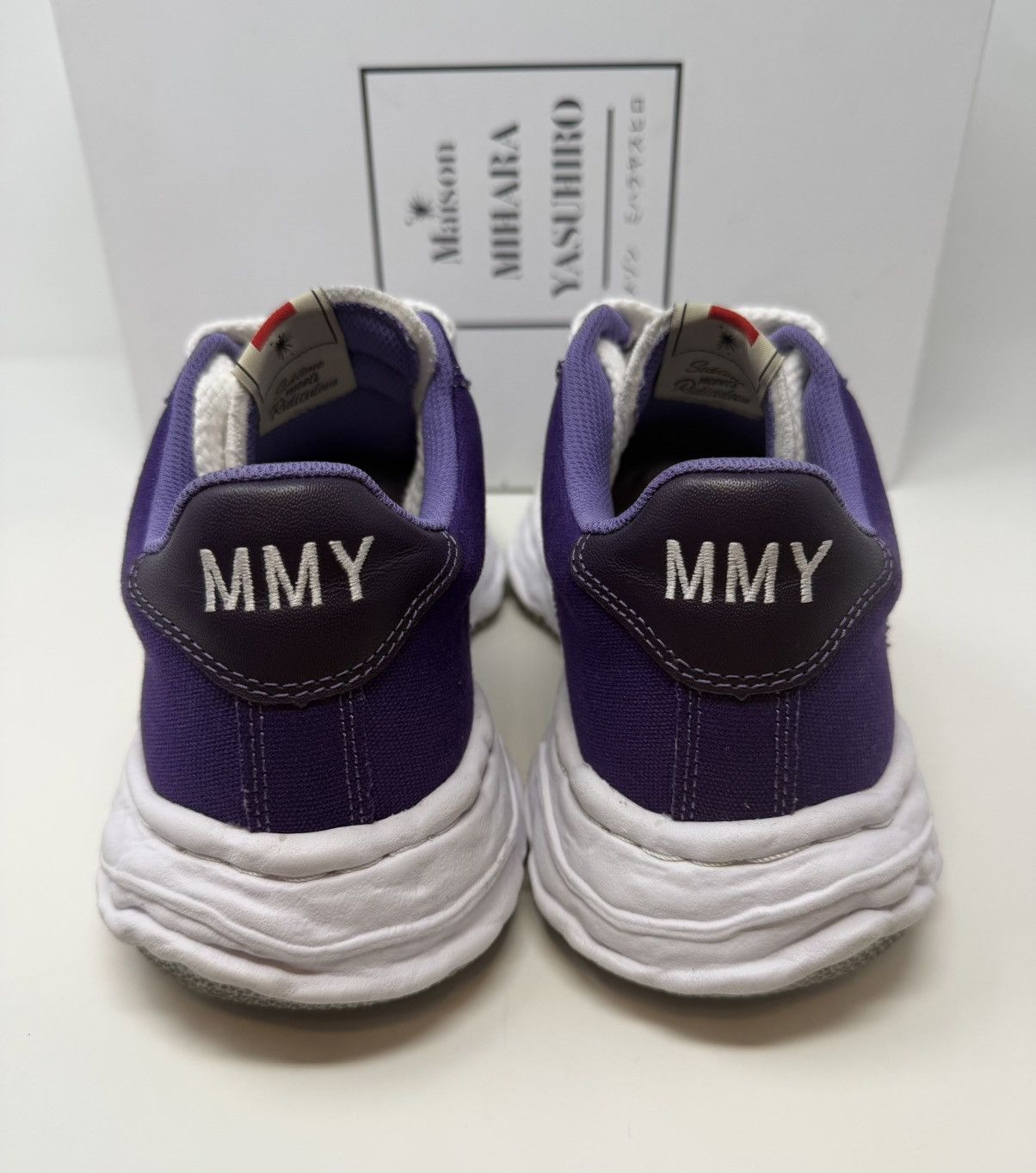 Maison MIHARA YASUHIRO Maison Mihara Yasuhiro Wayne OG Sole Sneaker Purple/White Size US 8 / EU 41 - 5 Thumbnail