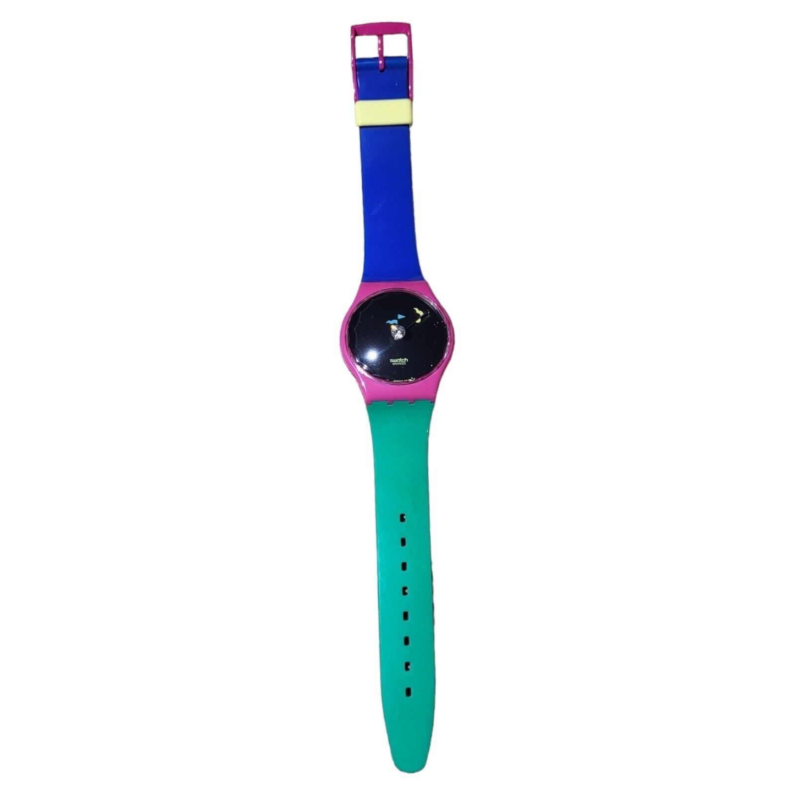Swatch SWATCH Watch - CRYSTAL SURPRISE - GZ129 - CLUB WATCH 1994 Size ONE SIZE - 4 Thumbnail