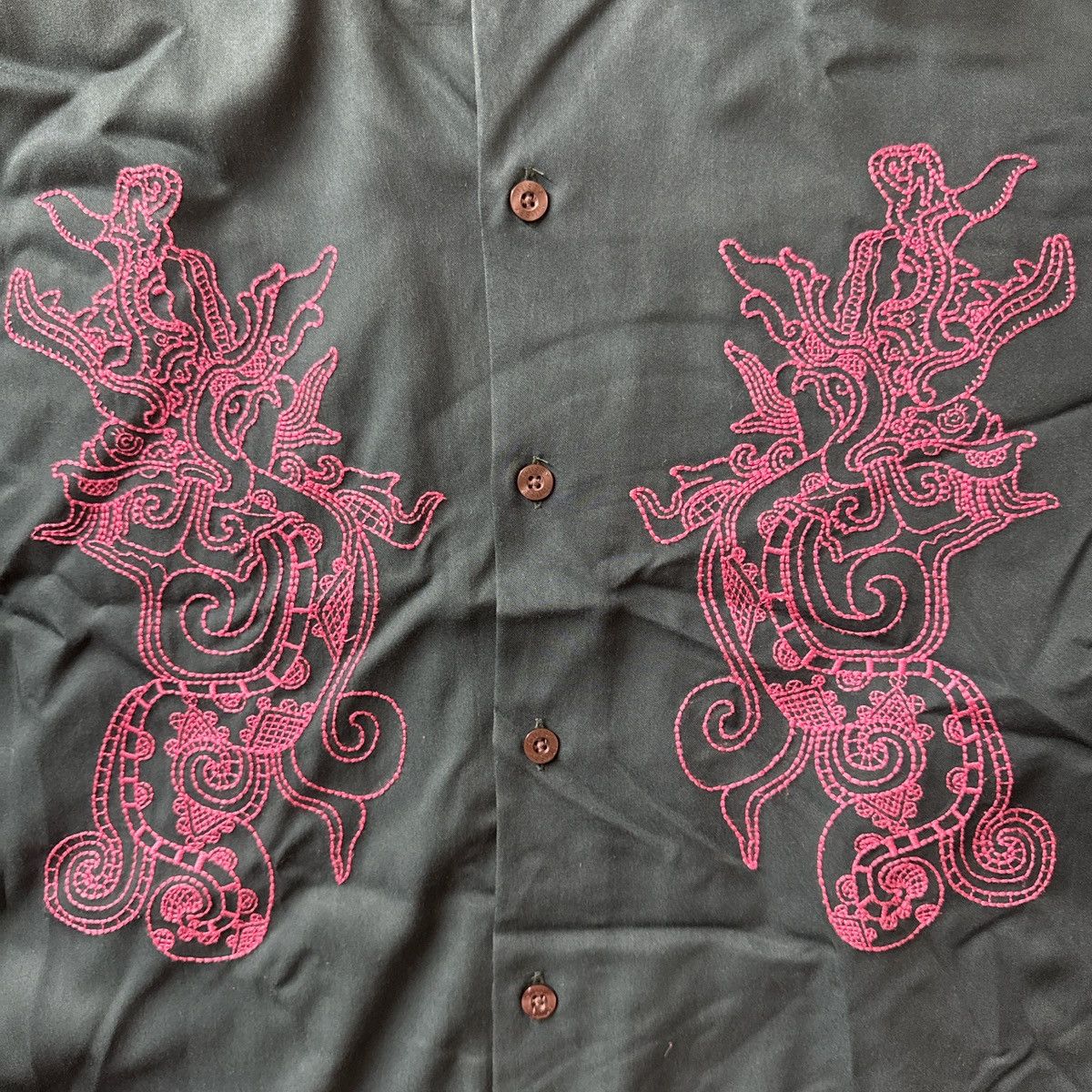 Stussy Stüssy Button-Up Shirt Size US M / EU 48-50 / 2 - 2 Thumbnail