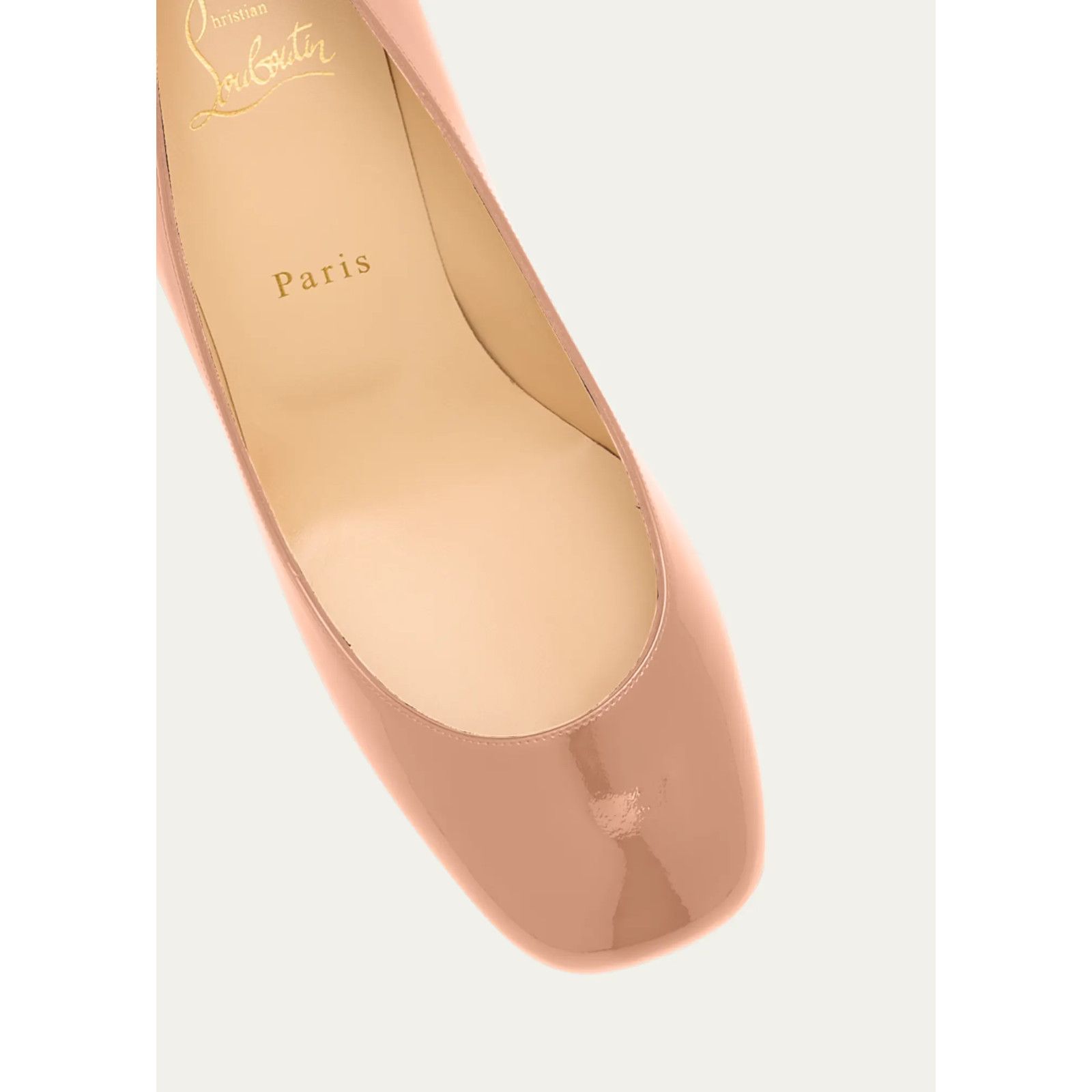 Christian Louboutin Christian Louboutin Cadrilla Nude Blush Patent Pump 36 Size US 5 / IT 35 - 7 Thumbnail