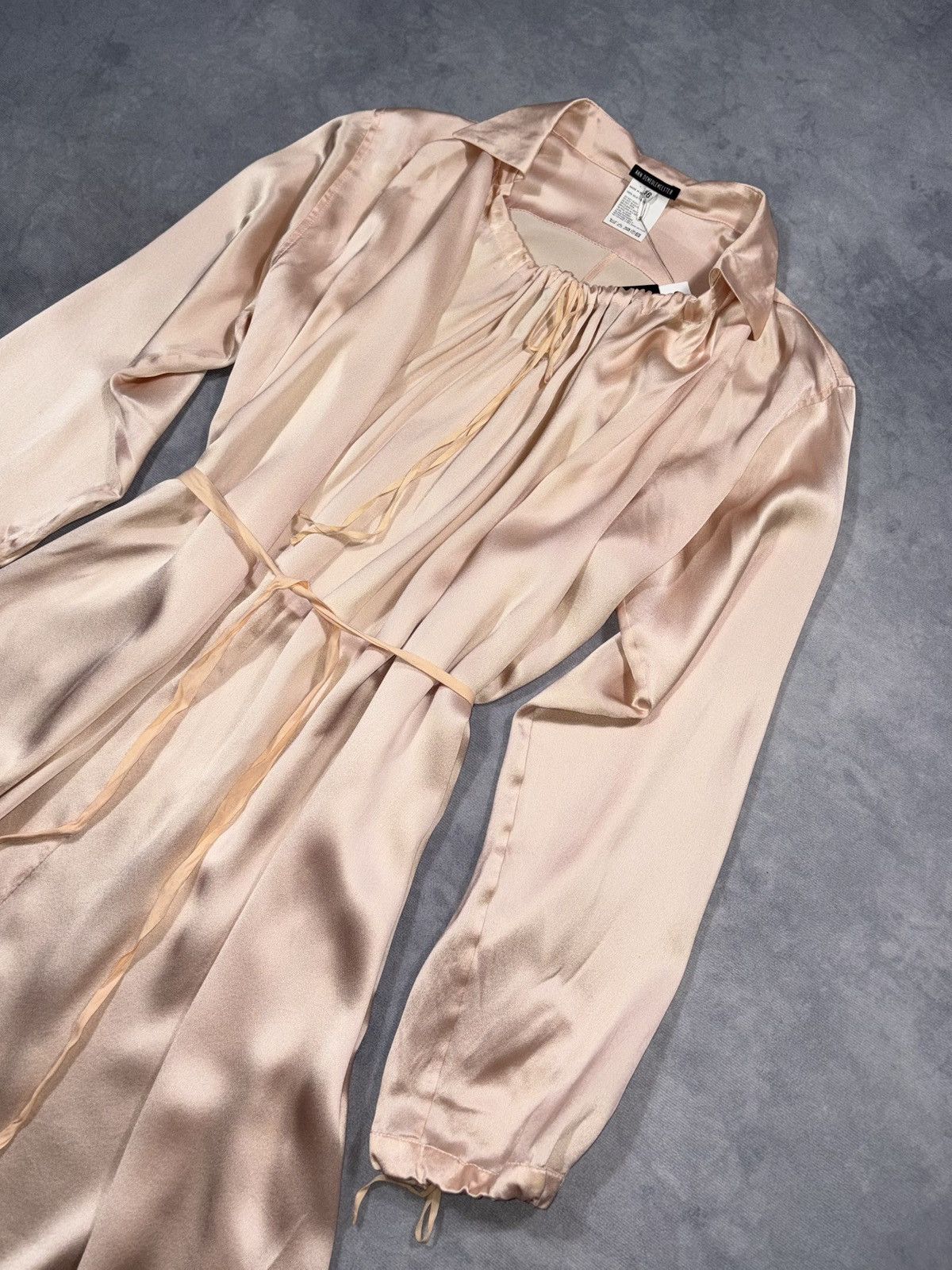 Ann Demeulemeester ICONIC ANN DEMEULEMEESTER SS02 Runway Archive Laced Dress Size S / US 4 / IT 40 - 7 Thumbnail