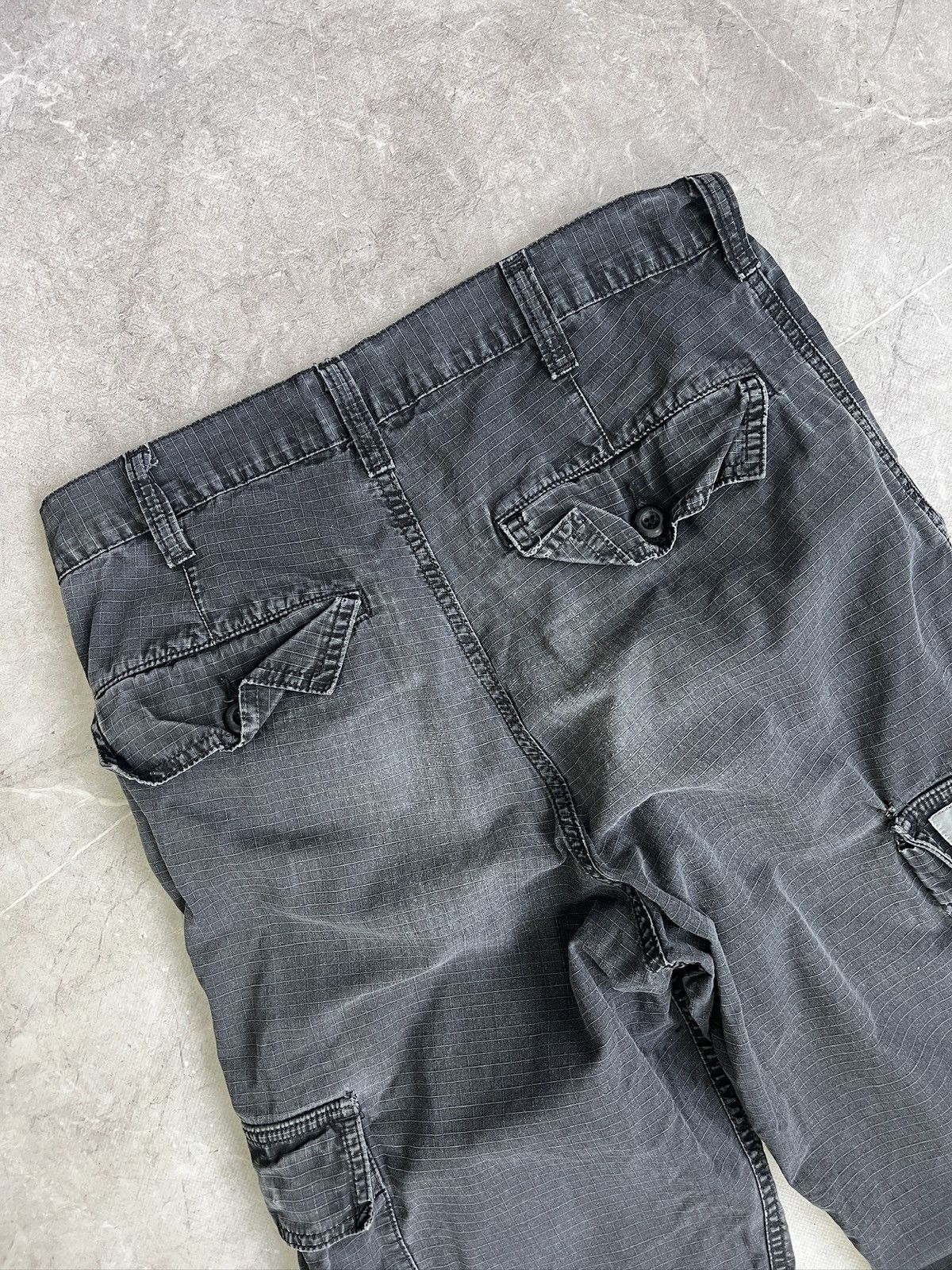 Carhartt Navy Cargo Pants Tactical carhartt Utility Style Y2K washed Size US 31 - 9 Thumbnail