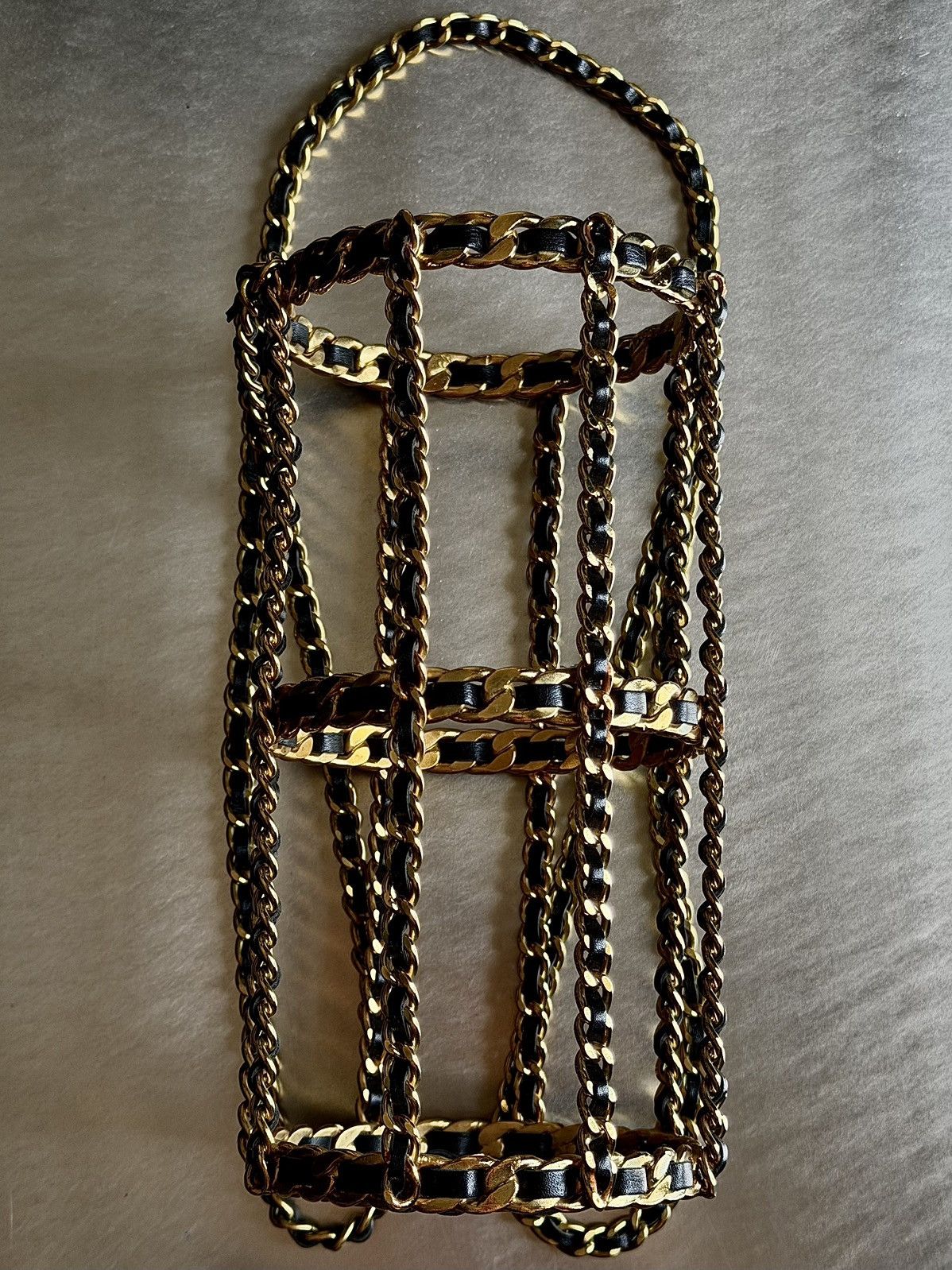 Chanel Chanel - Karl Lagerfeld - 1994 - Chain Link Bottle Holder Size ONE SIZE - 9 Thumbnail