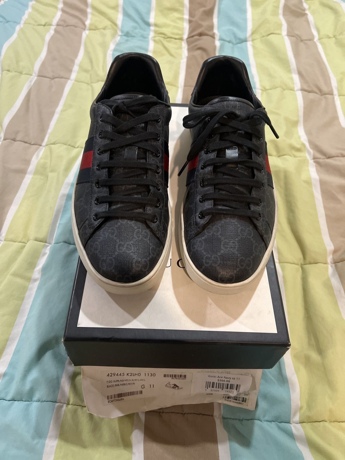 Gucci Gucci Ace Sneakers Size US 11 / EU 44 - 4 Thumbnail