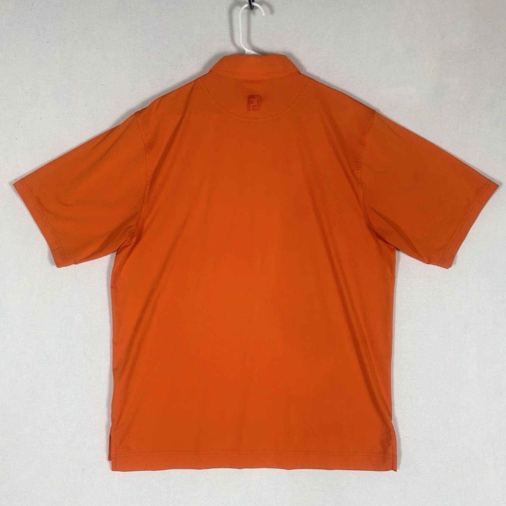Footjoy FootJoy Polo Shirt Mens Large Short Sleeve Casual Golf Pullover Orange FJ S/S Size US L / EU 52-54 / 3 - 5 Thumbnail