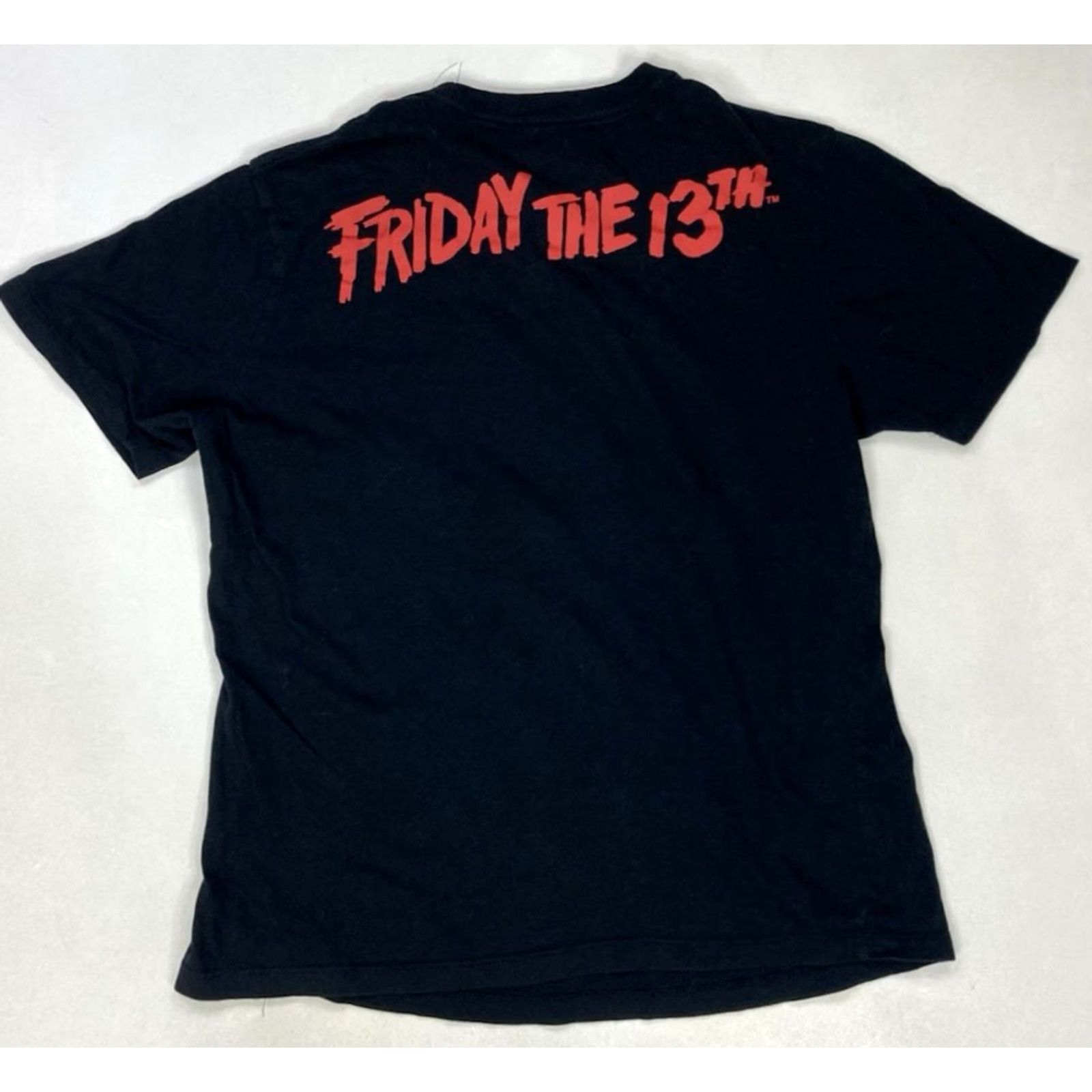 Vintage VINTAGE Friday The 13th Jason Graphic T-shirt Women Medium Black Short Sleeve Movie Size M / US 6-8 / IT 42-44 - 3 Thumbnail