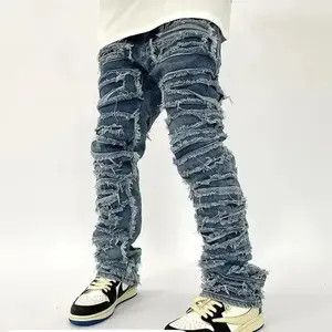 Japanese Brand × Vintage Ripped Distressed Jean Men Size US 32 / EU 48 - 1 Preview