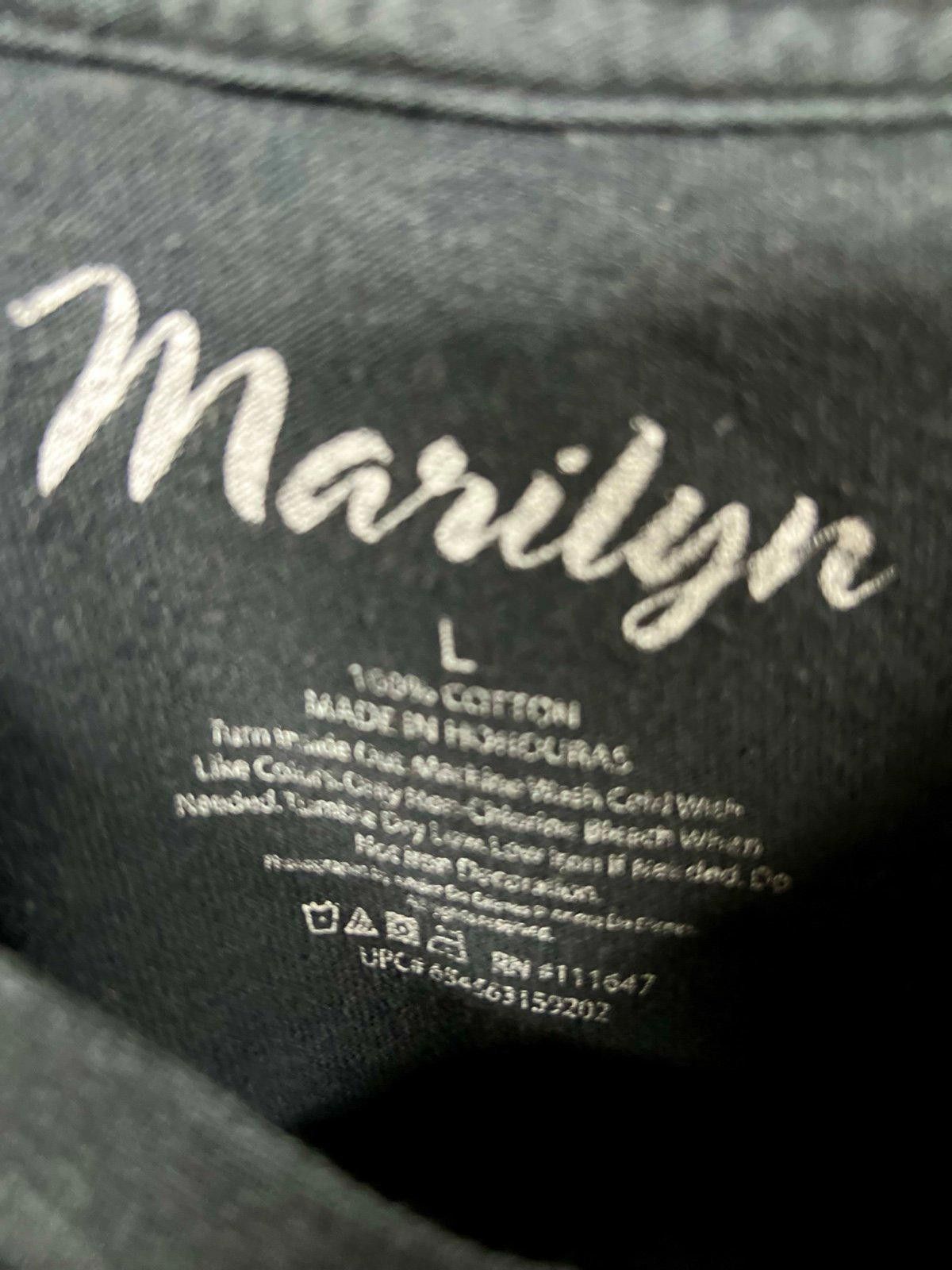 Marilyn Manson Vintage Marilyn Monroe Graphic T-Shirt - Fame & Fortune Size US L / EU 52-54 / 3 - 3 Thumbnail