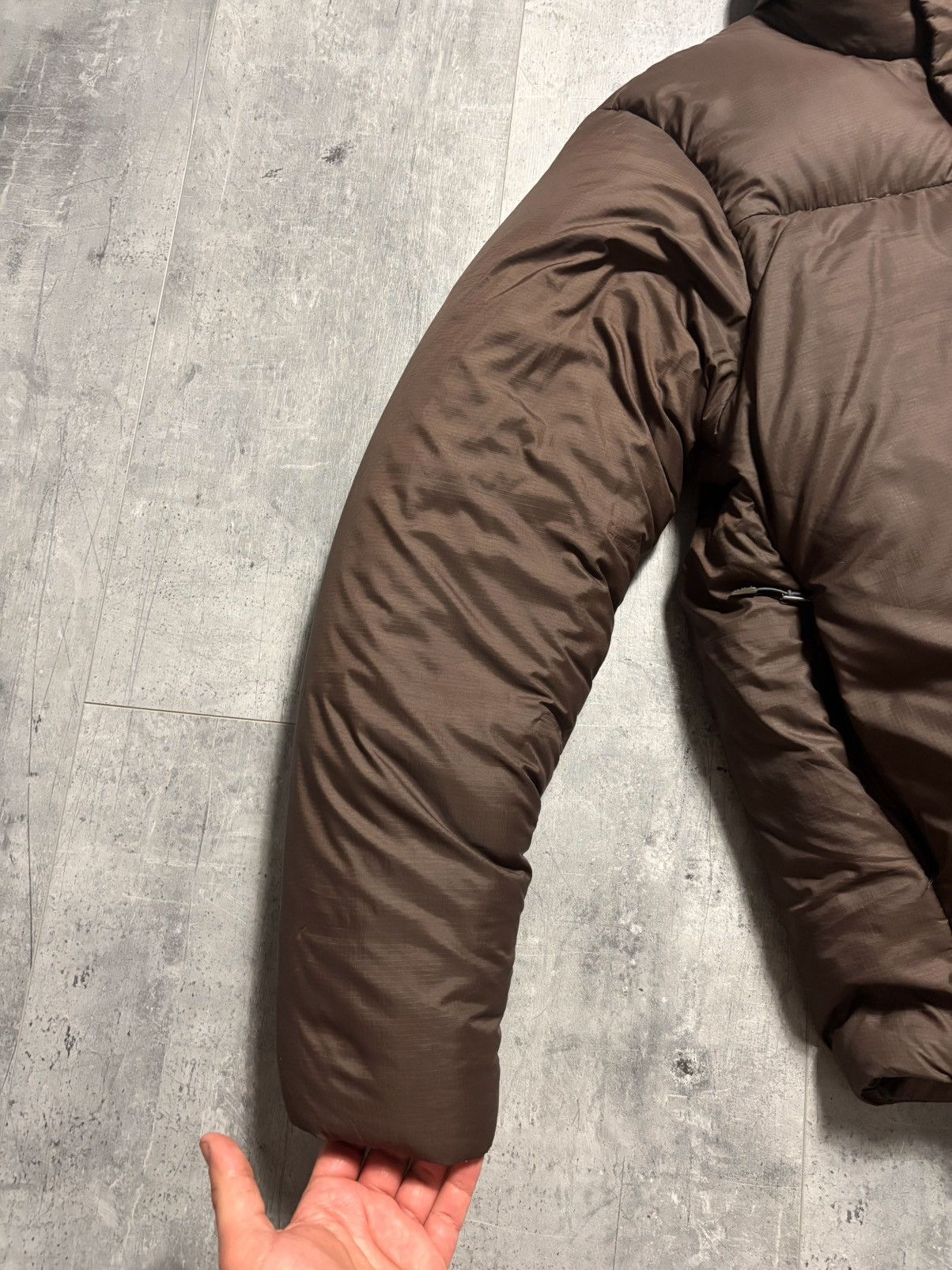 Nike ACG Vintage 2000’s Nike ACG No Sew Brown Puffer Jacket Size US L / EU 52-54 / 3 - 3 Thumbnail