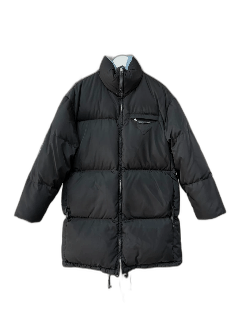 Prada Black Prada Down Jacket -2505 Size US S / EU 44-46 / 1 - 1 Thumbnail