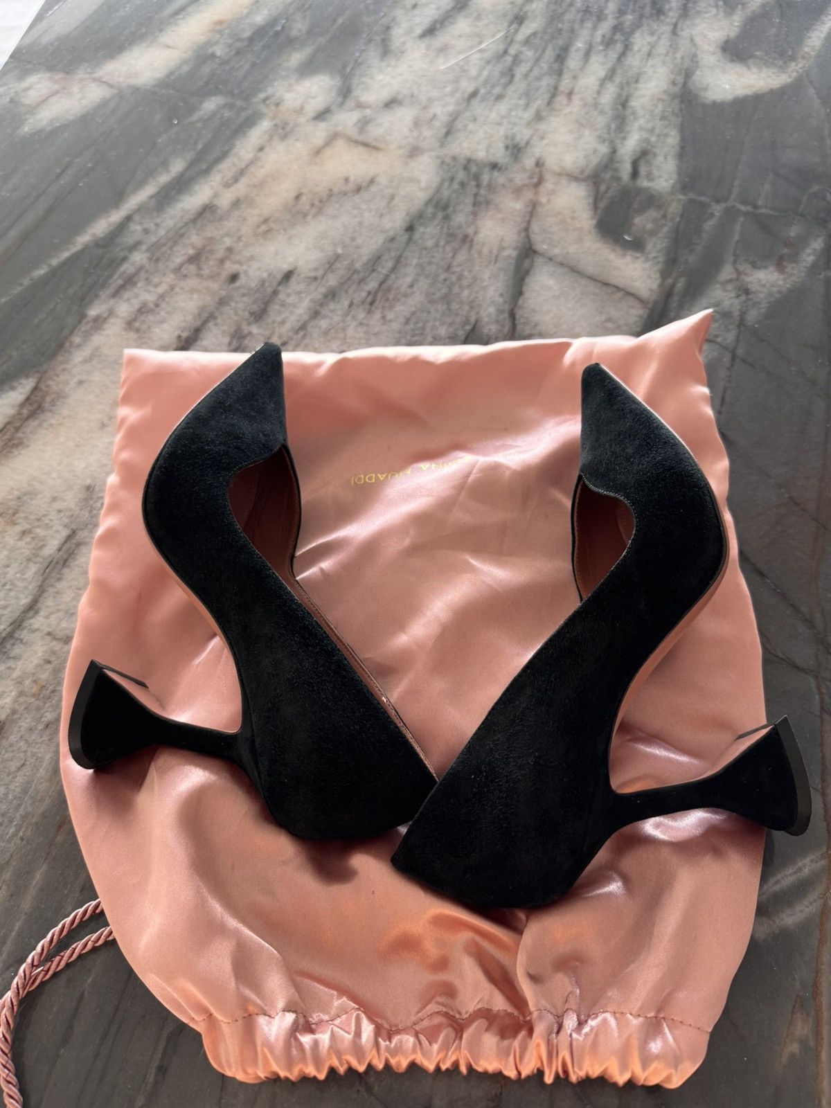 Amina Muaddi Amina Muaddi Ami heels size 36 Size US 6 / IT 36 - 6 Thumbnail