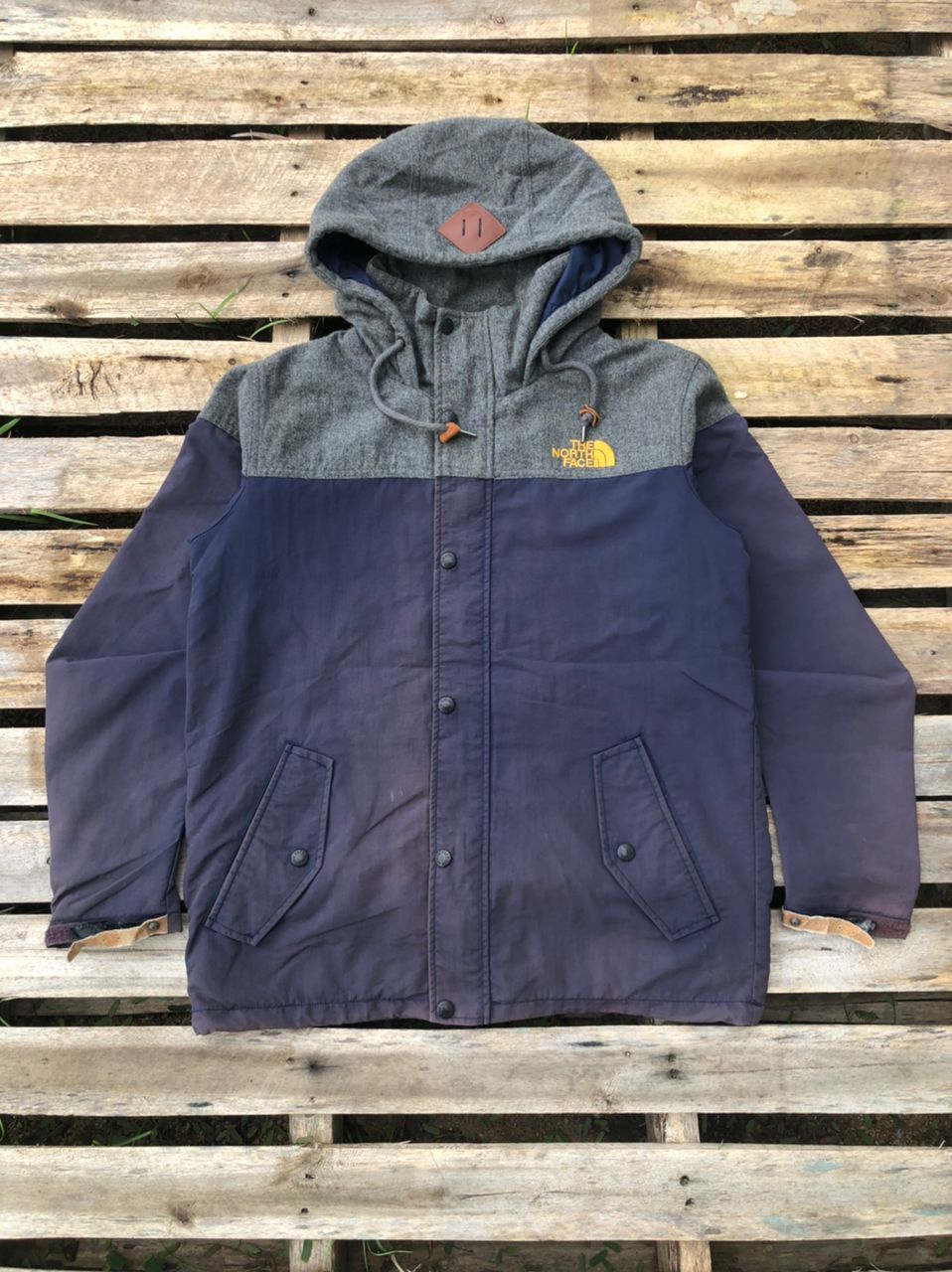 Vintage The North Face Faded Wool Denali Jacket