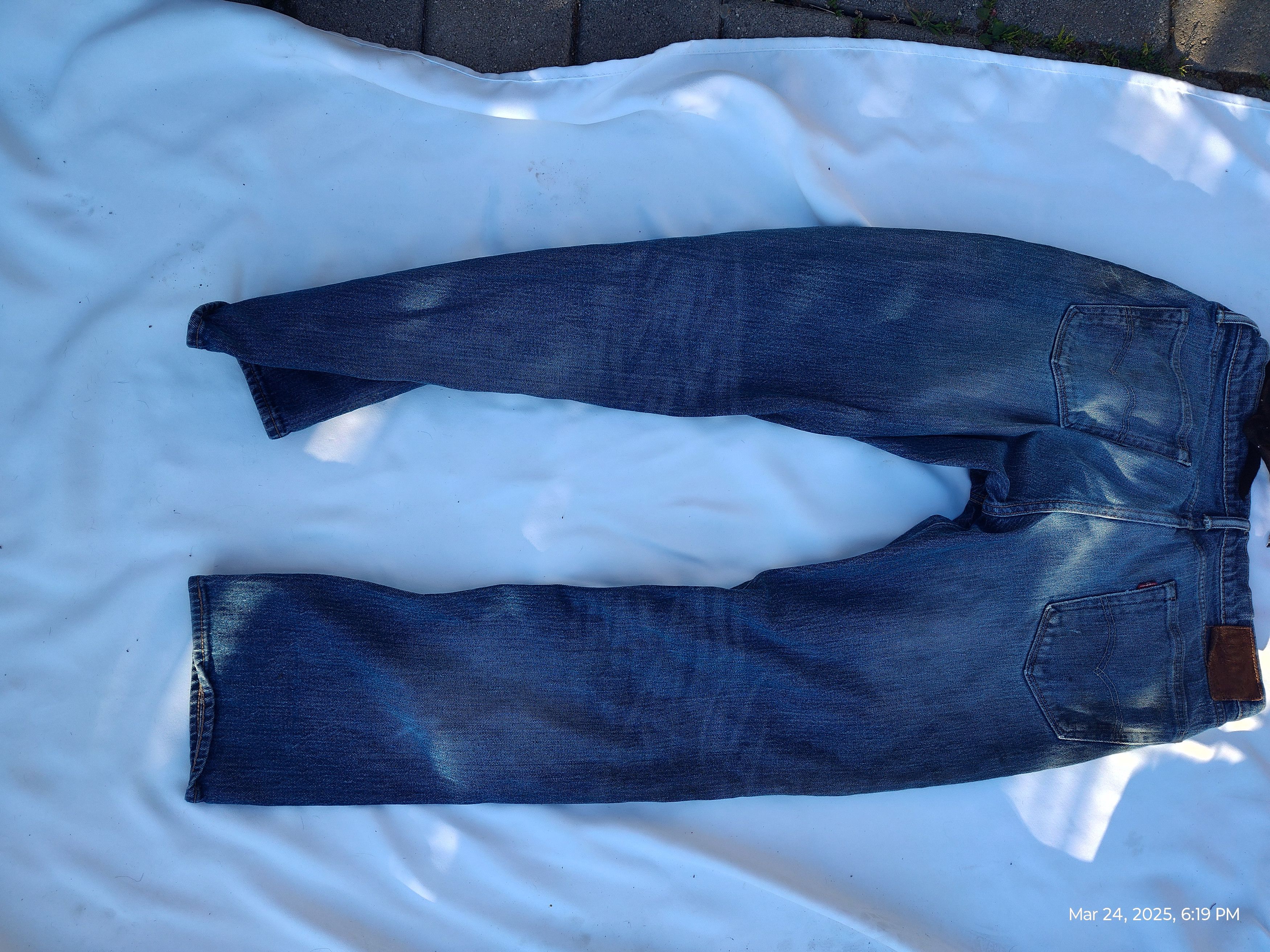 Levi's Levi's distressed Blue jeans Size US 34 / EU 50 - 2 Thumbnail