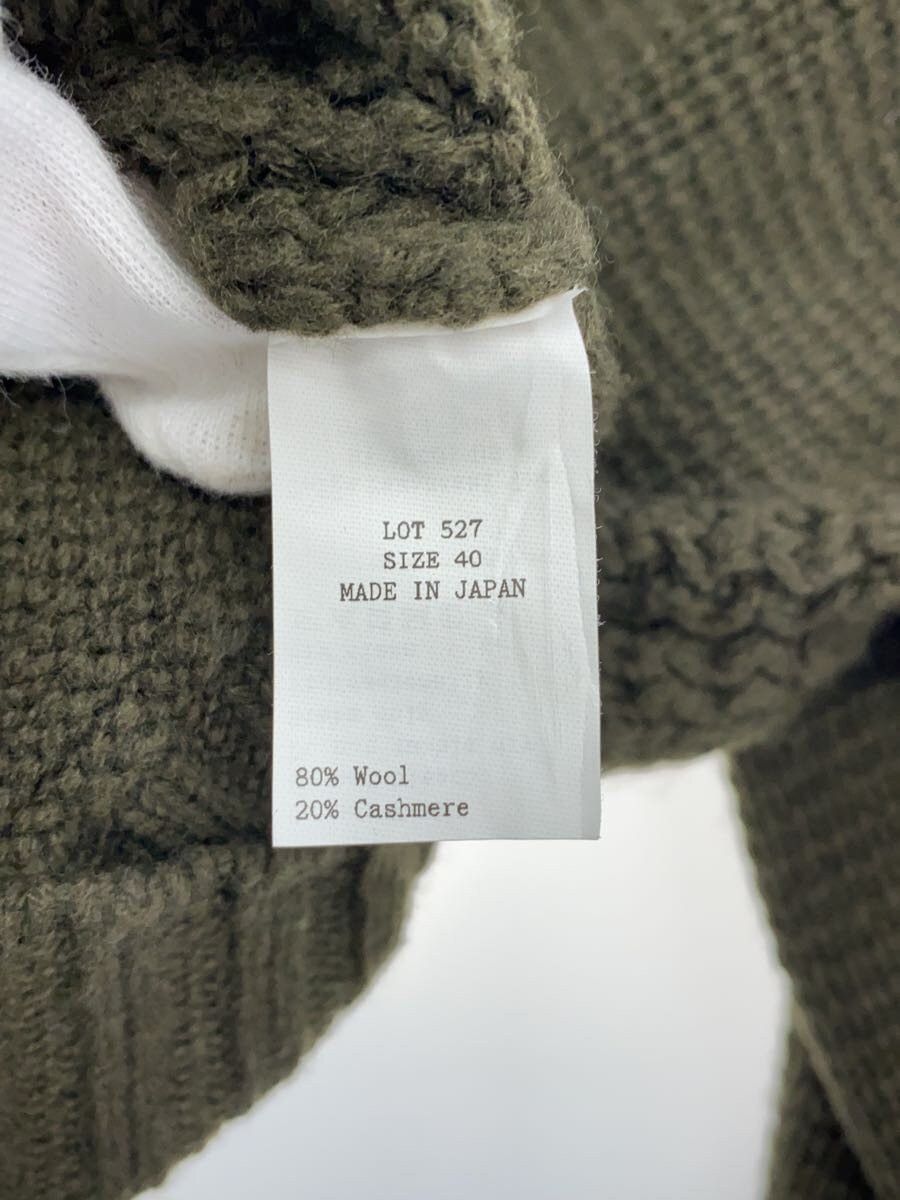 Taiga Takahashi Green Wool 25aw Arc Turtleneck Sweater Size US XXS / EU 40 - 4 Thumbnail