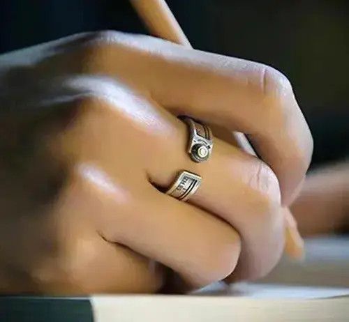 Jewelry Silver Measuring Ruler Resizable Ring Size ONE SIZE - 2 Thumbnail