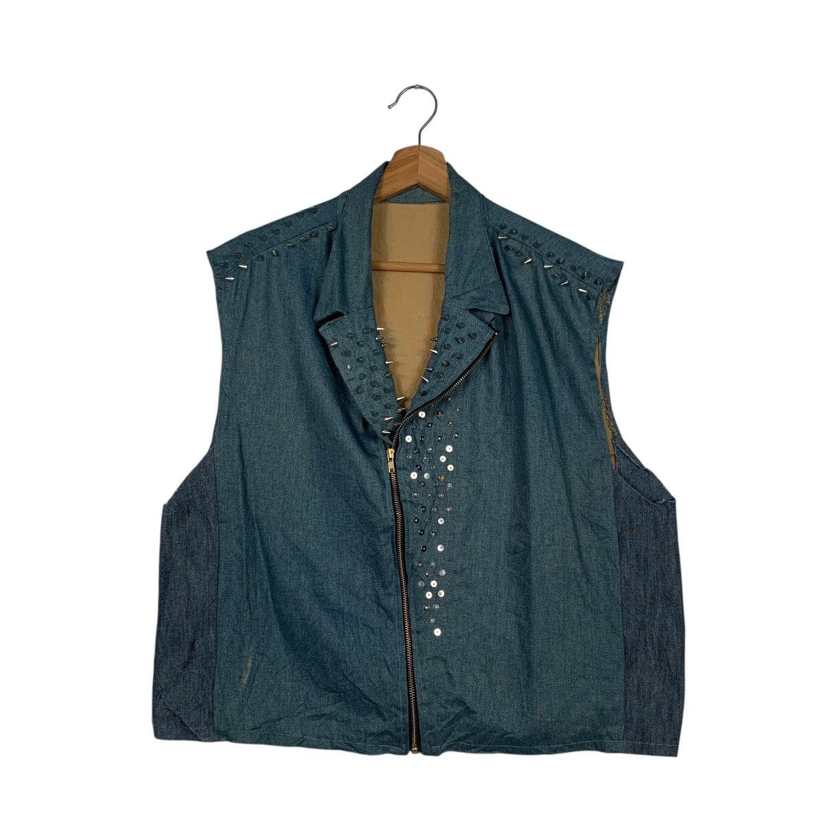 Japanese Brand Japanese Brand Spike Punk Vest Size US M / EU 48-50 / 2 - 1 Thumbnail