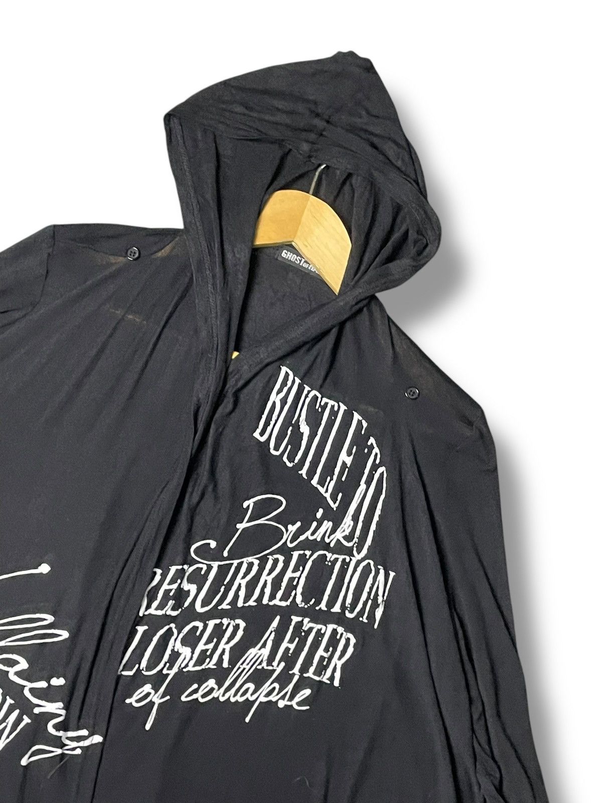If Six Was Nine × Japanese Brand × Yasuyuki Ishii Ghost of Harlem Hooded Outerwear Cardigan (61) Size US S / EU 44-46 / 1 - 3 Thumbnail