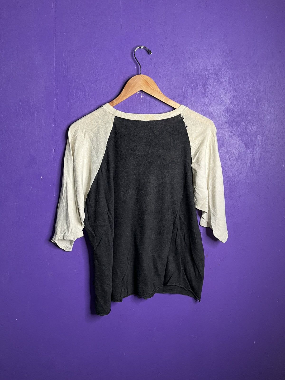 Band Tees × Vintage Vintage 80s Rolling stones greatest rock n roll band raglan Size US M / EU 48-50 / 2 - 2 Thumbnail
