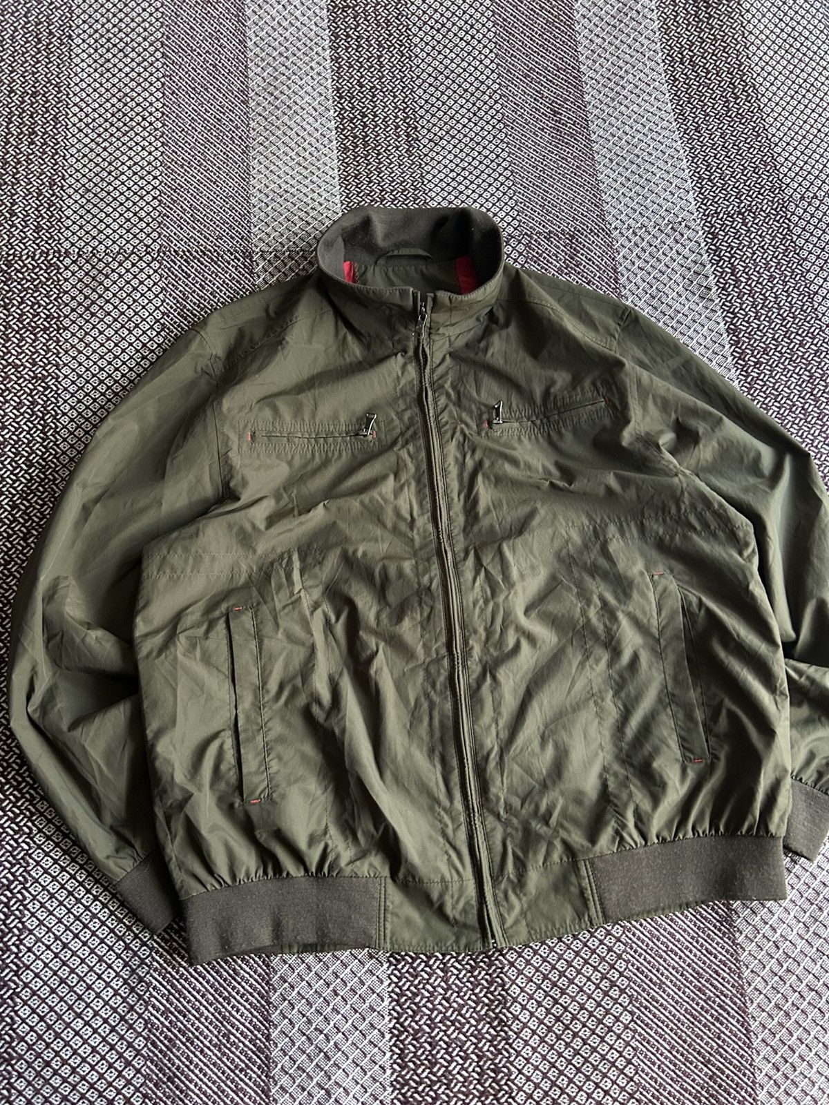 Pierre Cardin Pierre Cardin Paris Olive Bomber Jacket Basic Men’s Size 52 Size US L / EU 52-54 / 3 - 4 Thumbnail