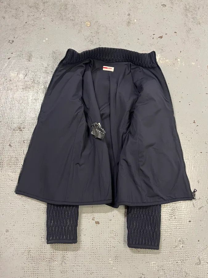 Prada AW2011 Prada Quilted Dark Navy Jacket Size M / US 6-8 / IT 42-44 - 8 Thumbnail