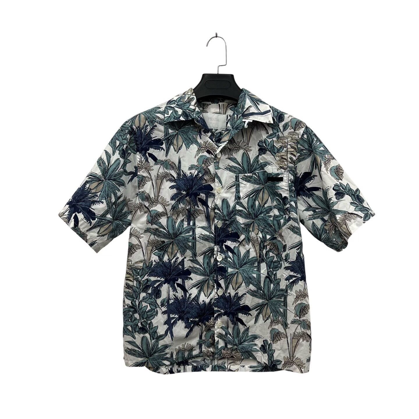 Prada Prada Floral Printed Shirt xs Men Size US XS / EU 42 / 0 - 1 Thumbnail