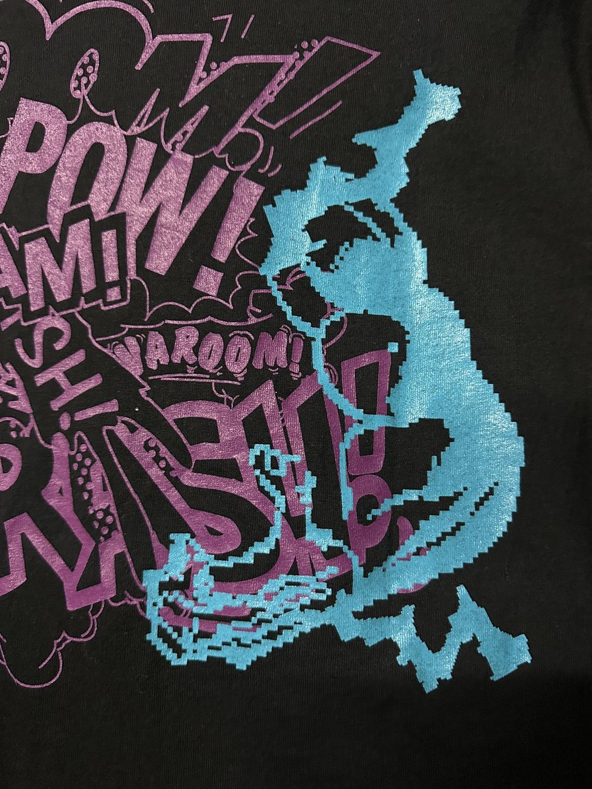 Girl Skateboards × Vintage Vintage 90s CHOKE Skateboard Sun Faded Tee Size US L / EU 52-54 / 3 - 3 Thumbnail