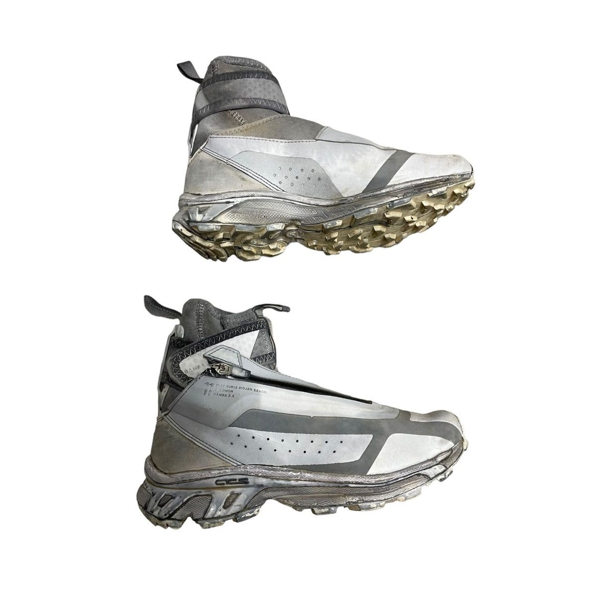 Boris Bidjan Saberi × Salomon Boris x Salomon light grey bamba 3.x Size US 8.5 / EU 41-42 - 3 Thumbnail