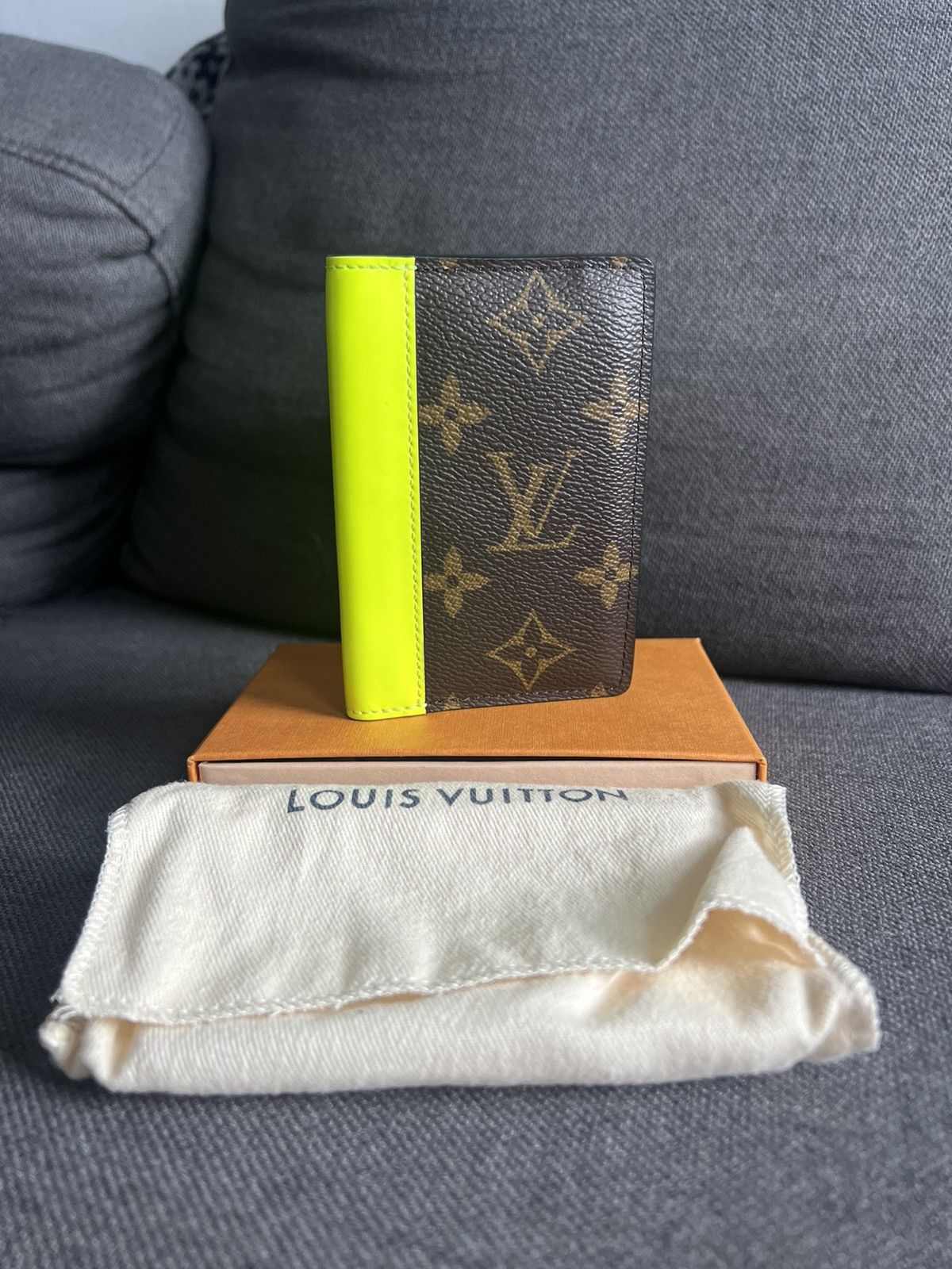 Louis Vuitton Louis Vuitton Virgil Abloh Neon Monogram Bifold