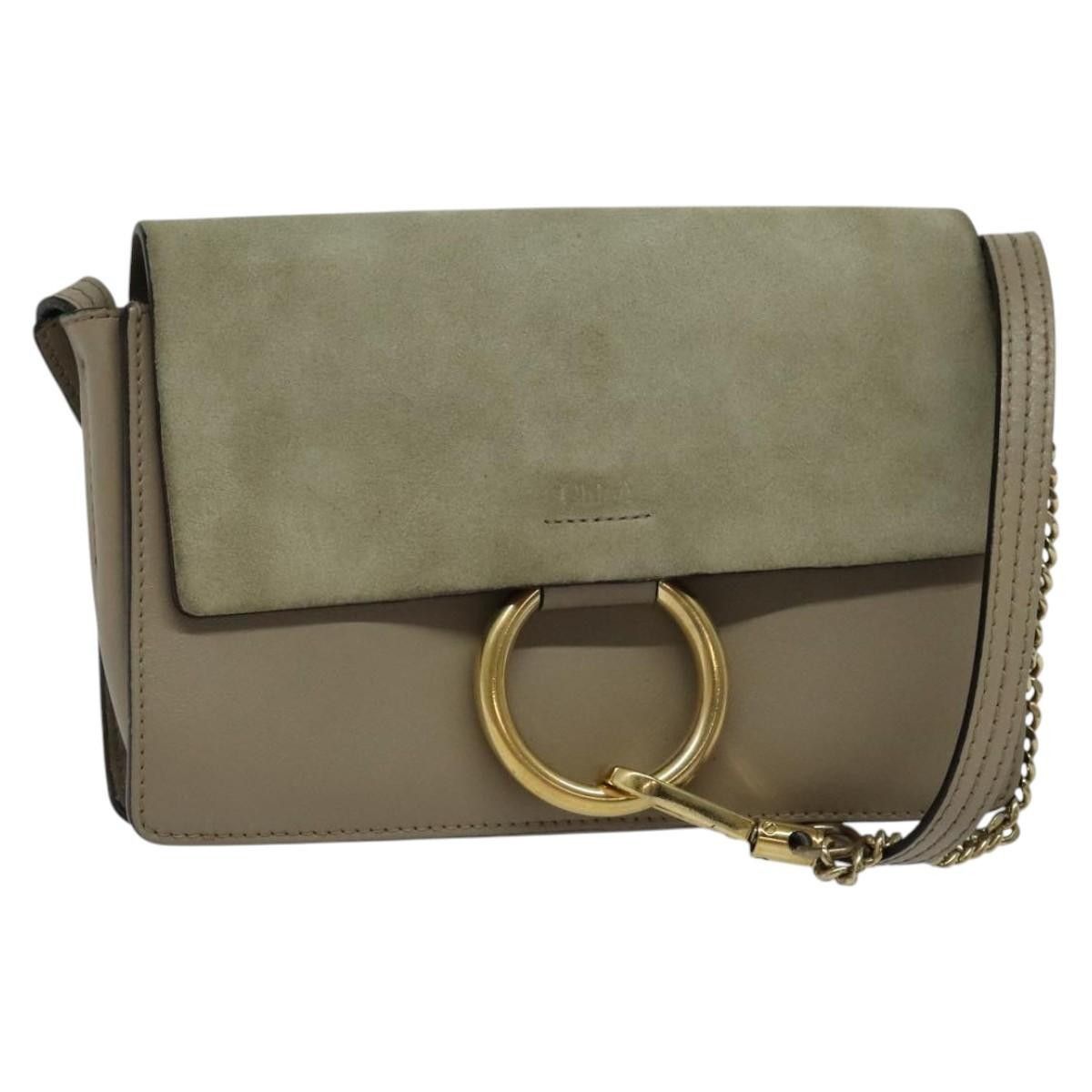 Chloe Chloe Faye Crossbody Leather and Suede Size ONE SIZE - 1 Thumbnail