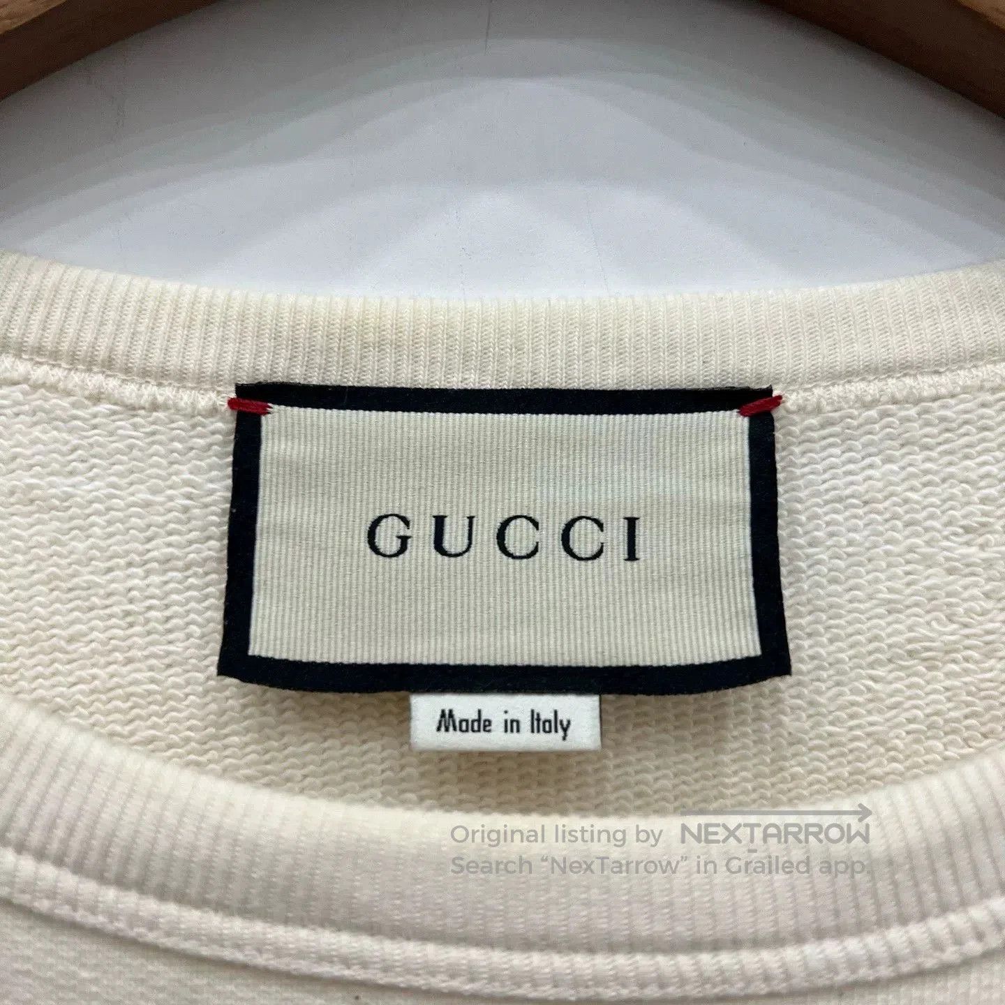 Gucci Gucci Red Green Stripe Sweatshirt. Size XXS / US 00 / IT 34 - 4 Thumbnail