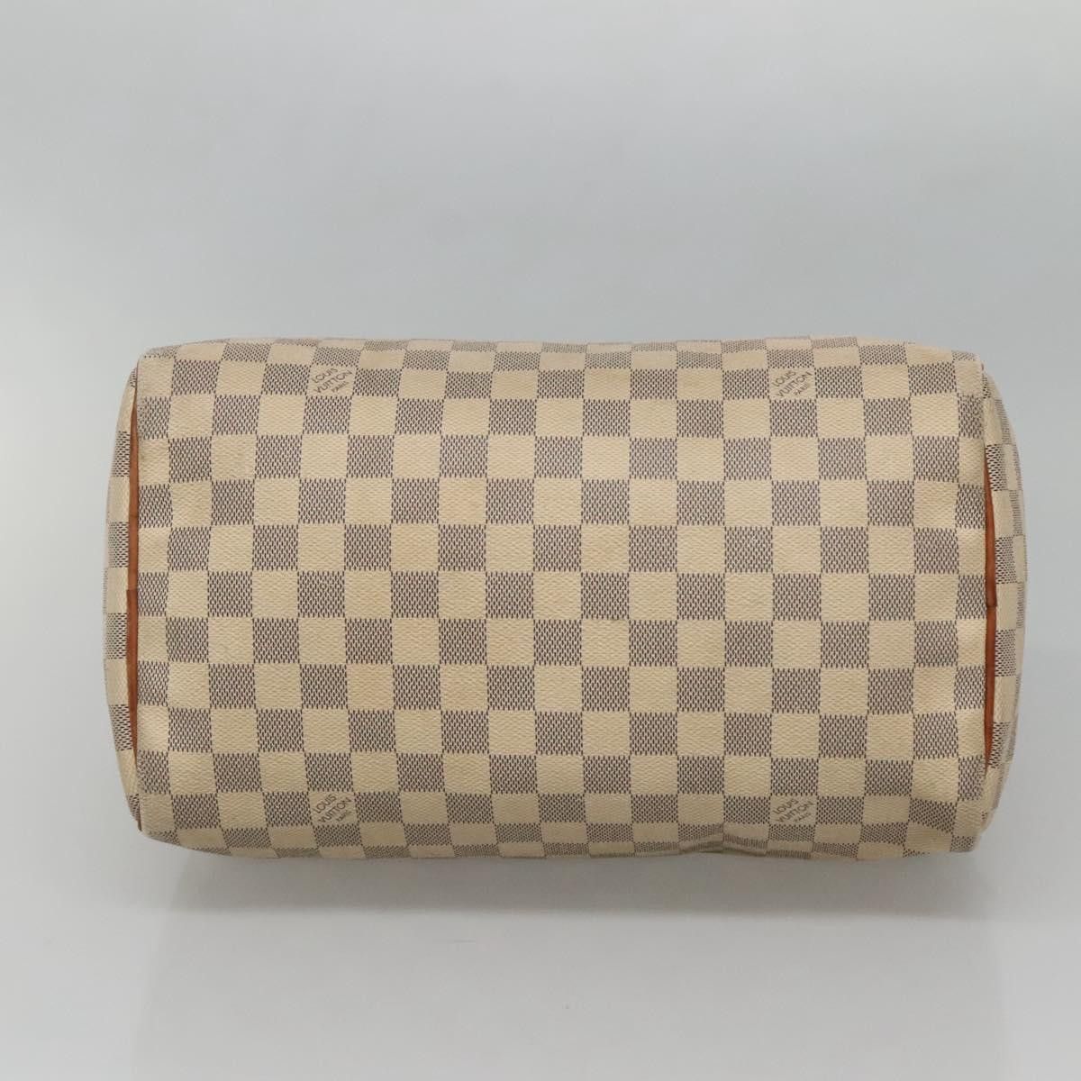 Louis Vuitton LOUIS VUITTON Damier Azur Speedy 30 Hand Bag N41533 Size ONE SIZE - 5 Thumbnail