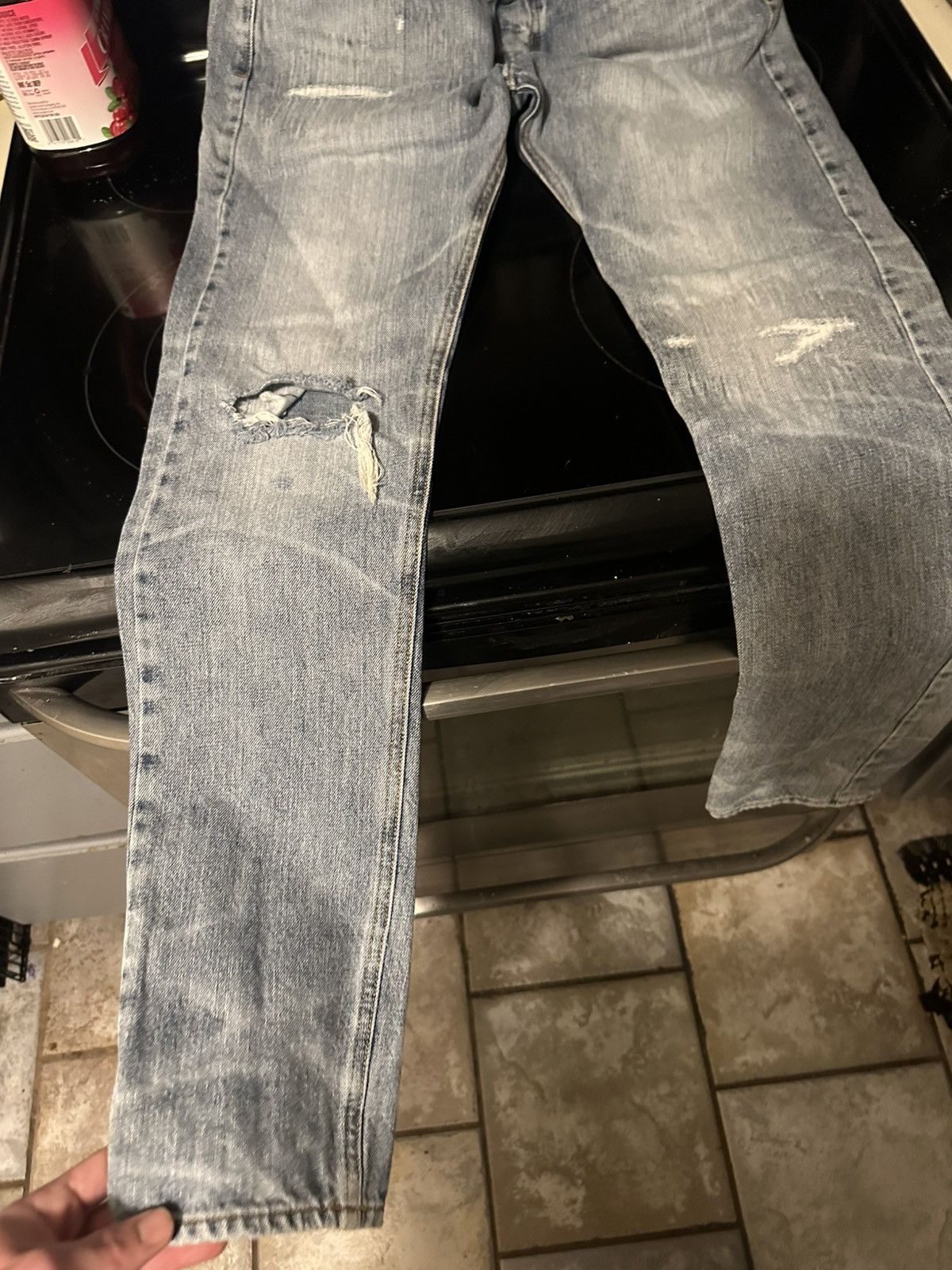 Essentials × Fear of God Fear of god essentials denim sz 30 Size US 30 / EU 46 - 7 Thumbnail