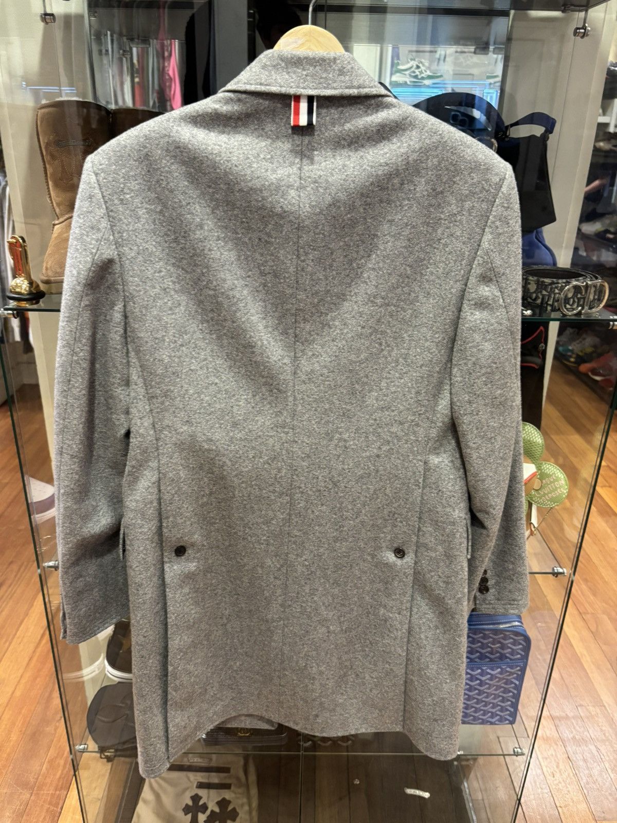 Thom Browne Thom Browne Wool Coat Size US XXS / EU 40 - 2 Thumbnail