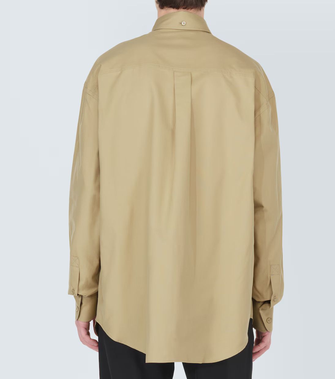 Burberry o1y0426 Solid Color Shirt in Beige Size US XL / EU 56 / 4 - 3 Thumbnail