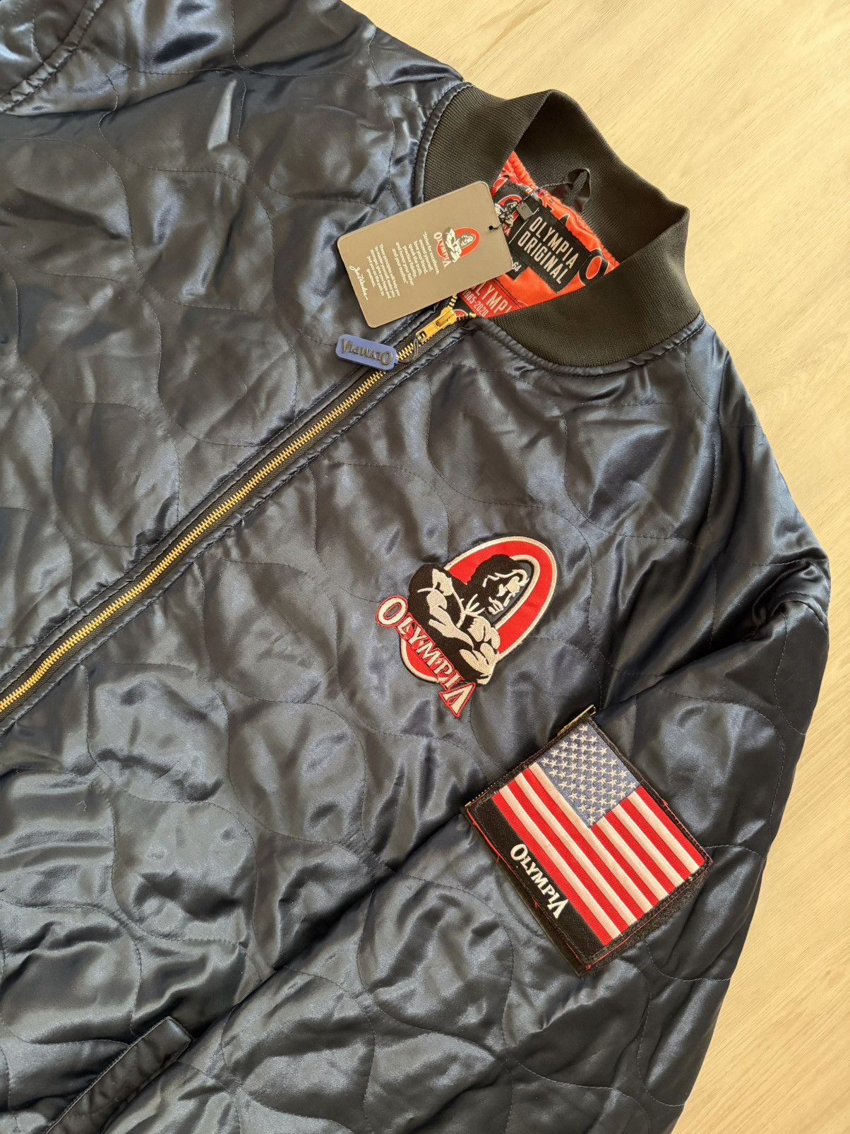 Other Official Joe Weider’s MR OLYMPIA Bodybuilding Bomber Sz 5X Size US XXL / EU 58 / 5 - 5 Thumbnail
