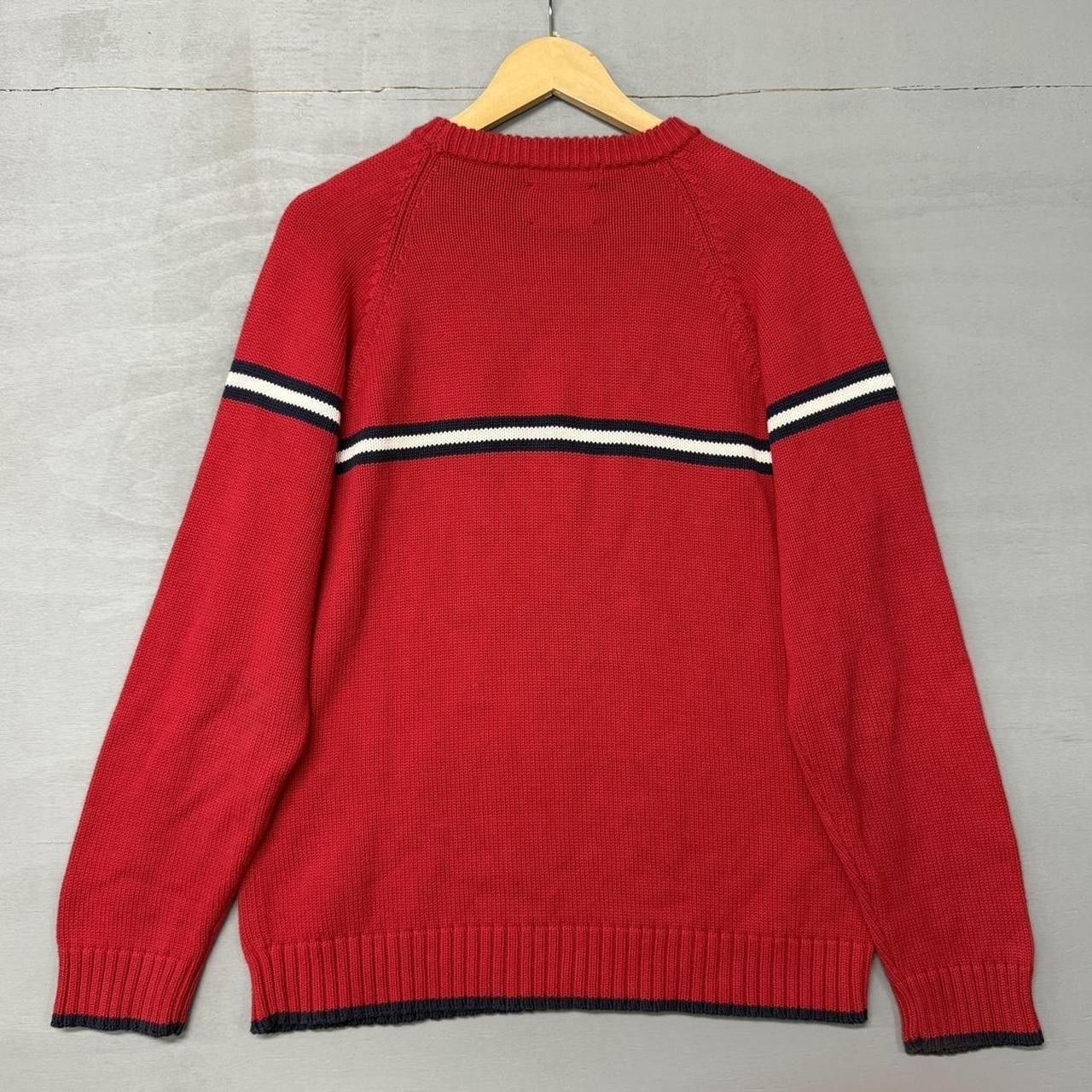 Tommy Hilfiger Vintage Tommy Hilfiger Striped Chunky Sweater Men’s Large Size US L / EU 52-54 / 3 - 2 Thumbnail