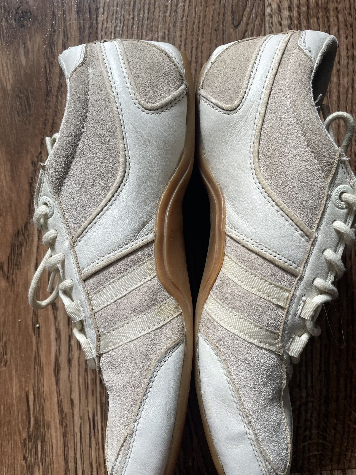 Diesel 💥Rare! Vintage Diesel Low Top Design Suede Sneakers Size US 7 / IT 37 - 5 Thumbnail