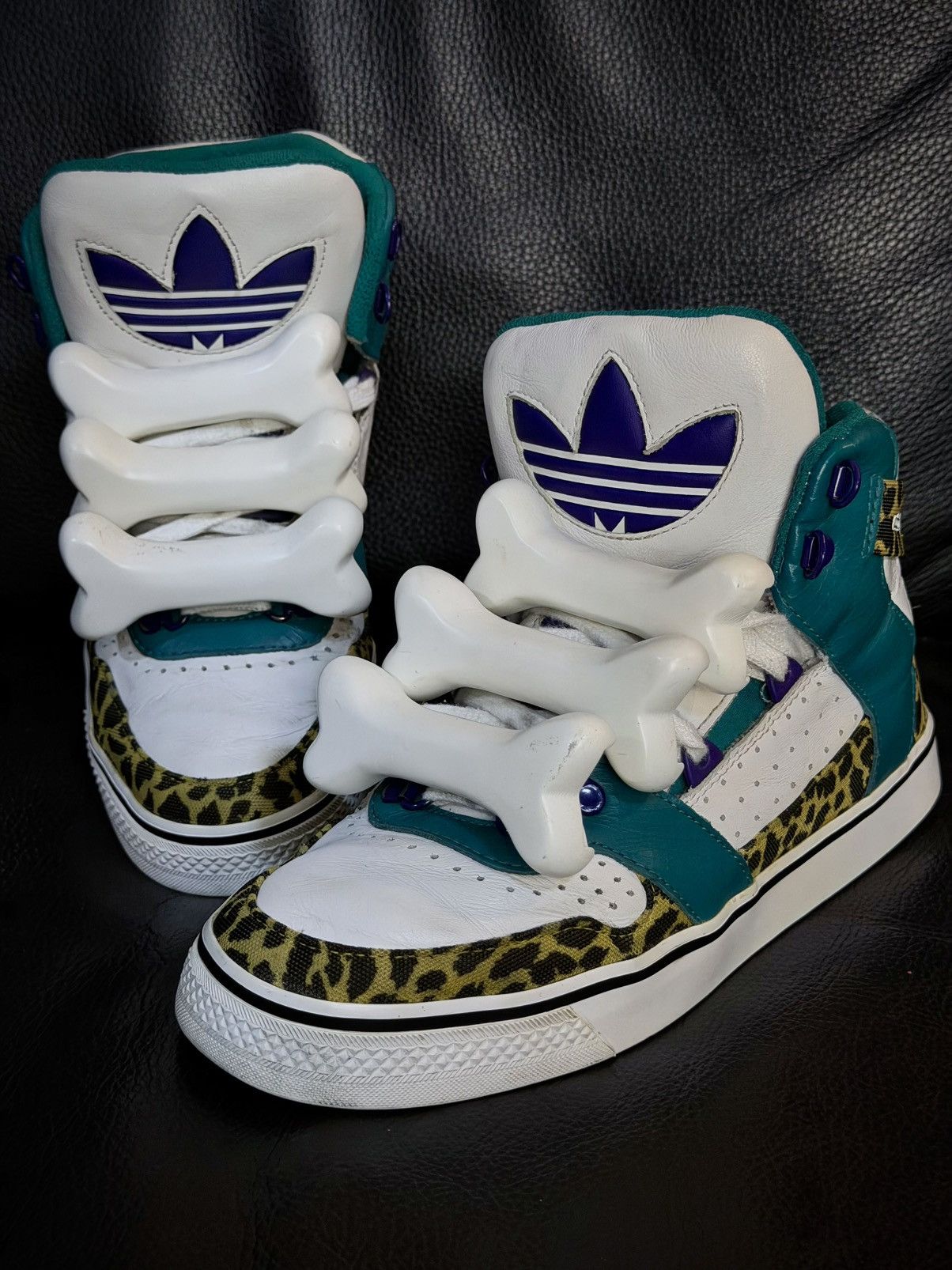 Adidas ADIDAS X JEREMY SCOTT LEOPARD SNEAKER SZ:42 | Grailed
