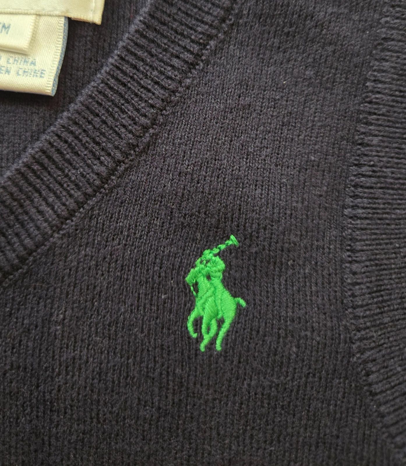 Polo Ralph Lauren Ralph Lauren Boys Infant Sweater Vest V-Neck Size 6 Months Size ONE SIZE - 3 Thumbnail