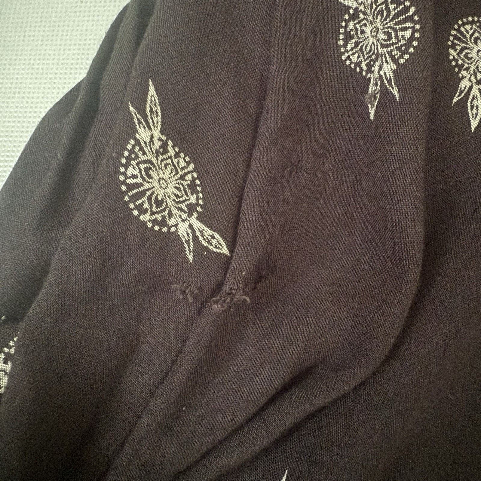 Free People Free People Embroidered Boho Western Hippie Tunic Dress Size S / US 4 / IT 40 - 9 Thumbnail