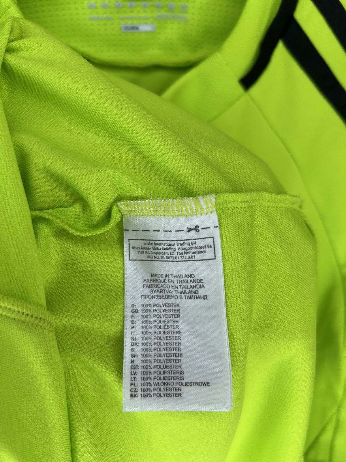 Adidas Adidas Chelsea 2010 Long Sleeve Goalkeeper Jersey Size US L / EU 52-54 / 3 - 12 Thumbnail