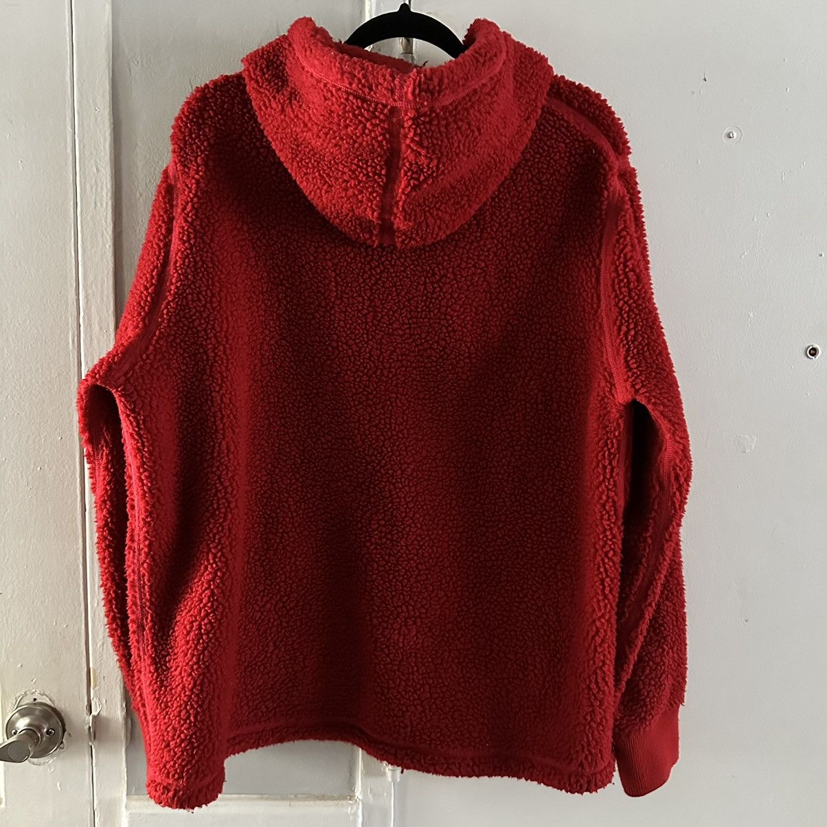 Supreme Supreme Sherpa Fleece Pullover Red F/W15 Size US L / EU 52-54 / 3 - 2 Thumbnail