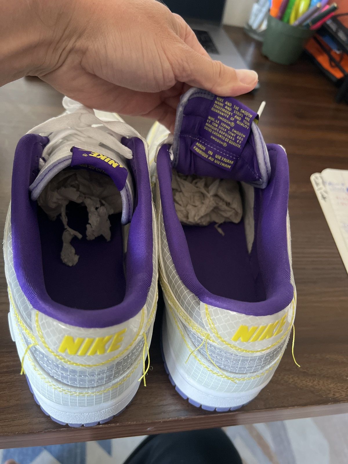 Nike × Union LA Nike Dunk Low / Union Los Angeles Size US 10.5 / EU 43-44 - 19 Thumbnail
