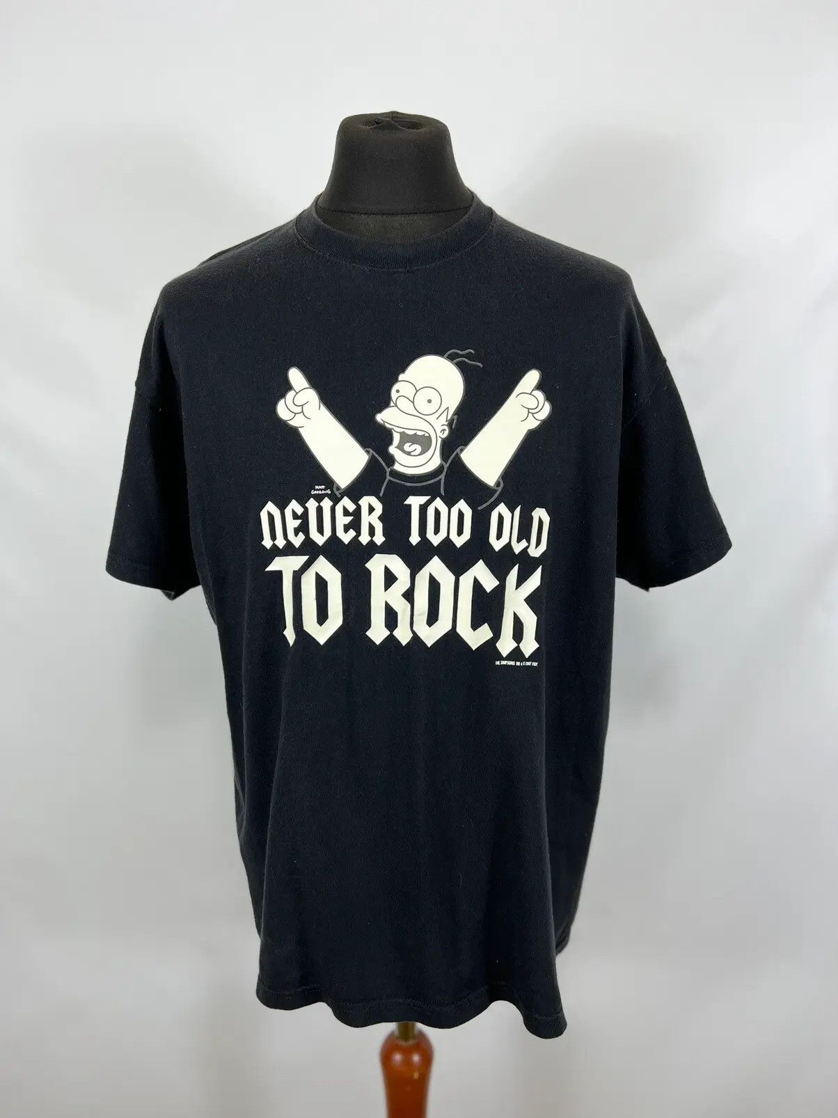 The Simpsons × Vintage The Simpsons 2007 Fox T-shirt Size US XL / EU 56 / 4 - 1 Thumbnail