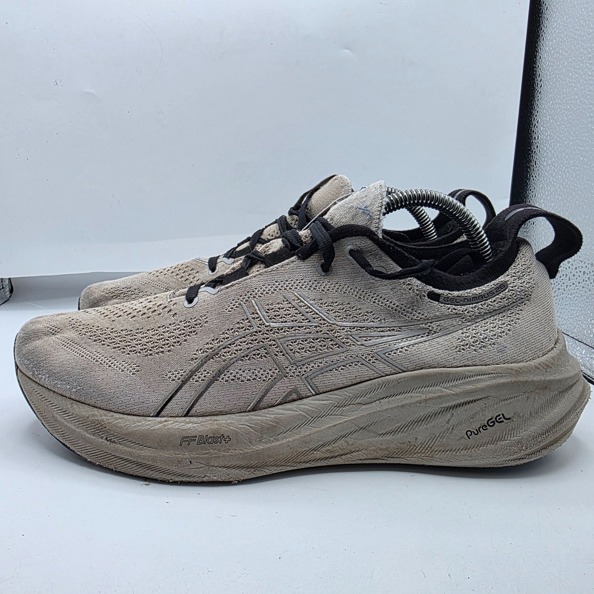 Asics ASICS Gel Nimbus 26 Mens Size 9 Gray Black Running Shoes Dur Size US 9 / EU 42 - 13 Thumbnail