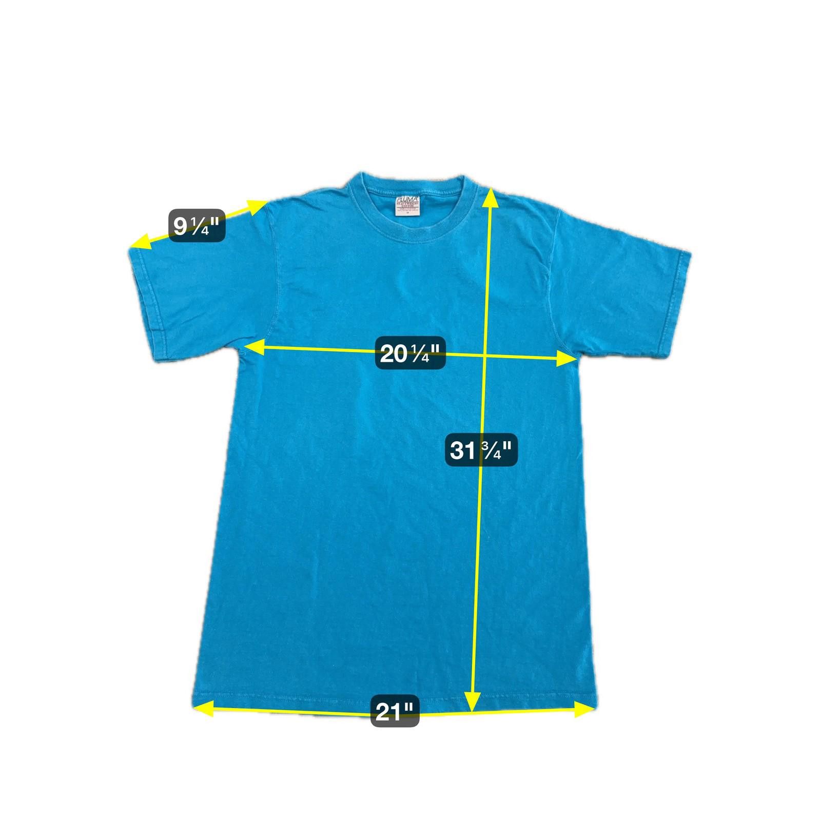 Puma Pluma T-Shirt Mens M Blue Heavyweight Cotton Blank Crewneck Size US M / EU 48-50 / 2 - 6 Thumbnail